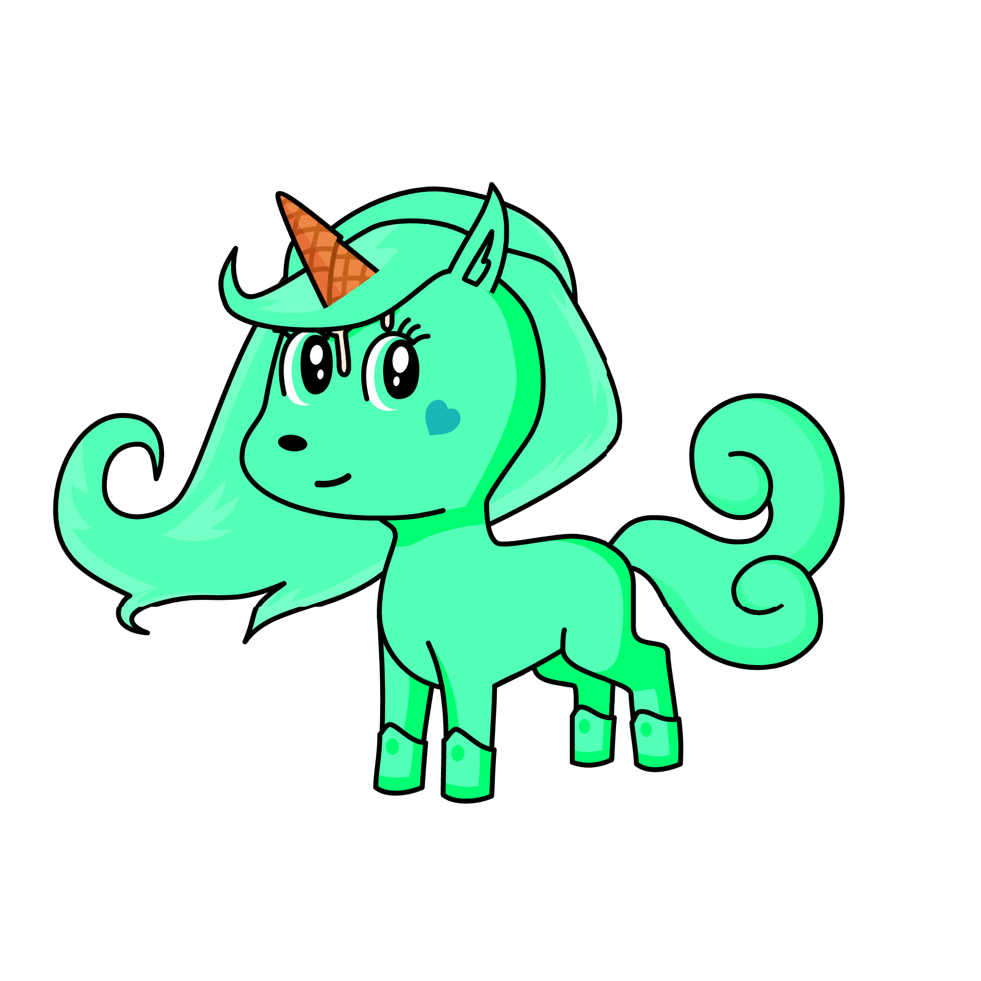 ice, the unicorn