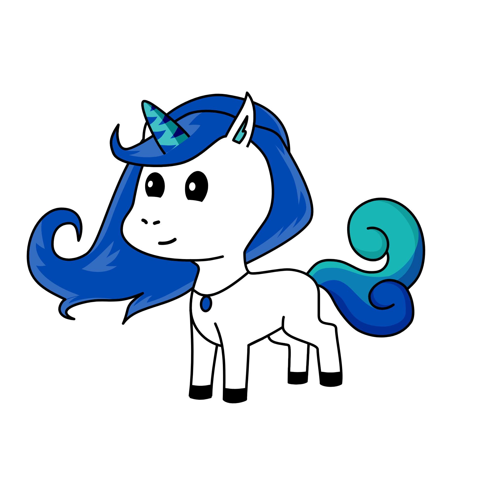 Unicórnio da neve, the unicorn