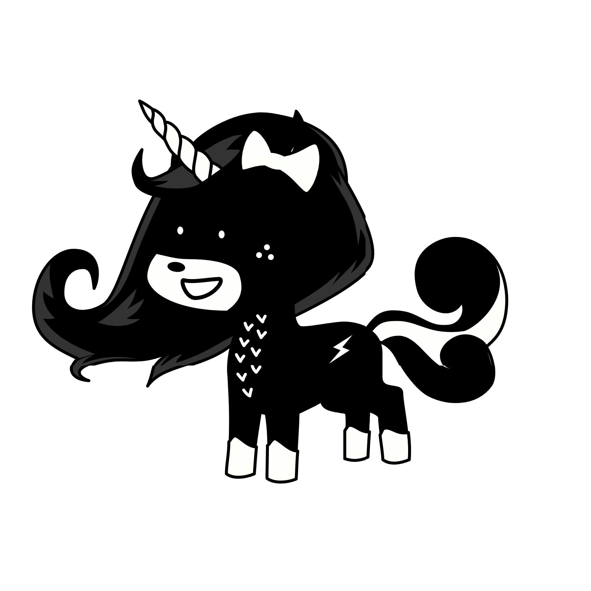 idk what i made?, the unicorn
