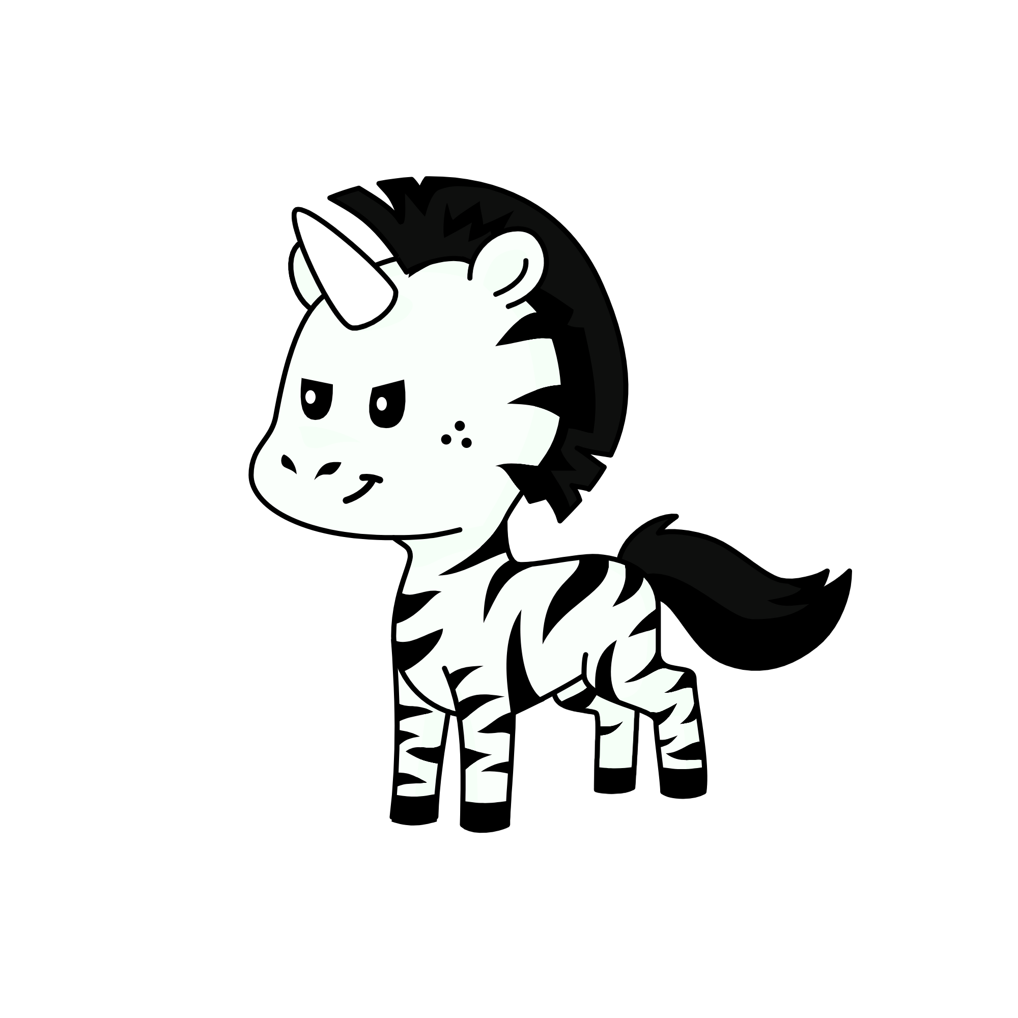 Stripes, the unicorn
