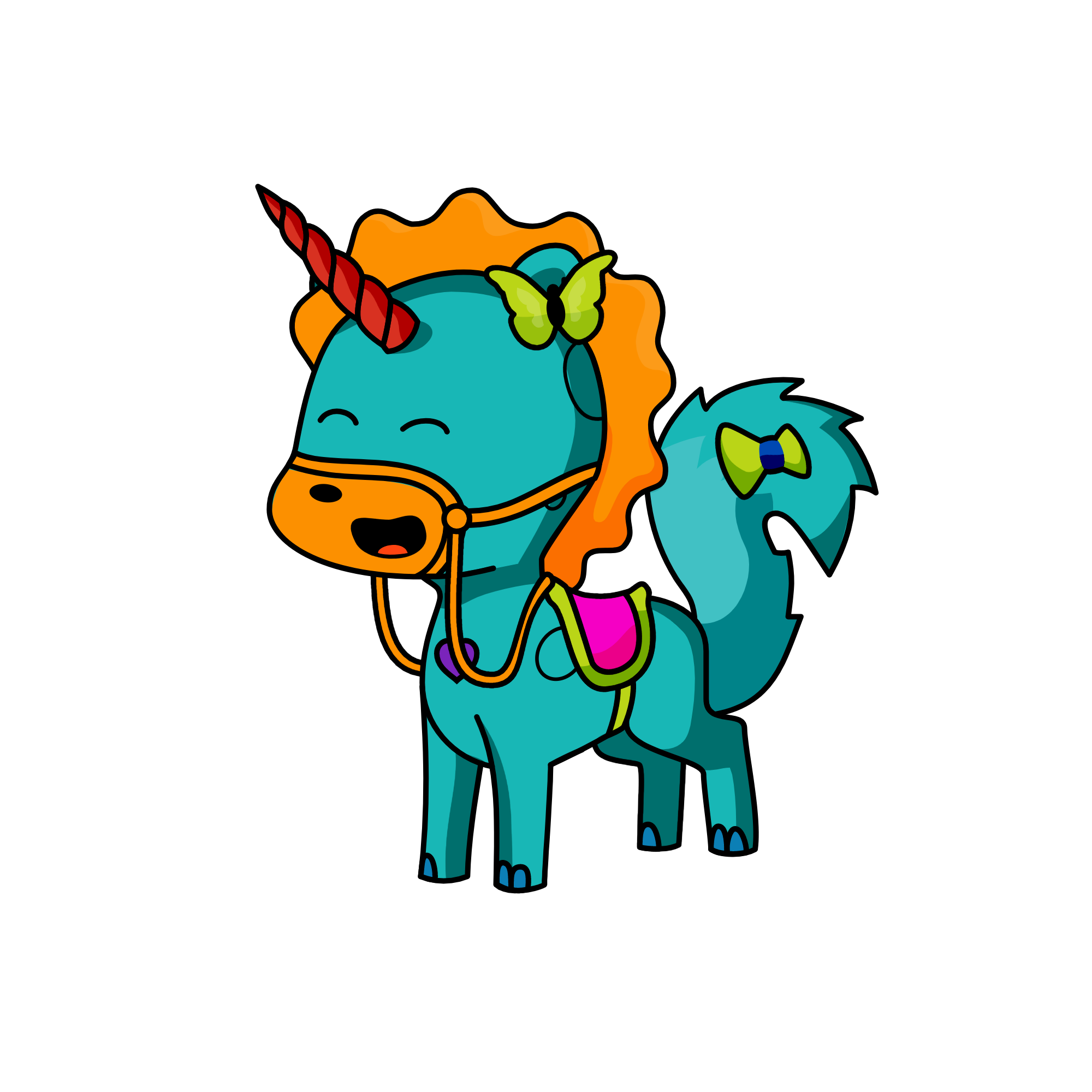 crazy, the unicorn