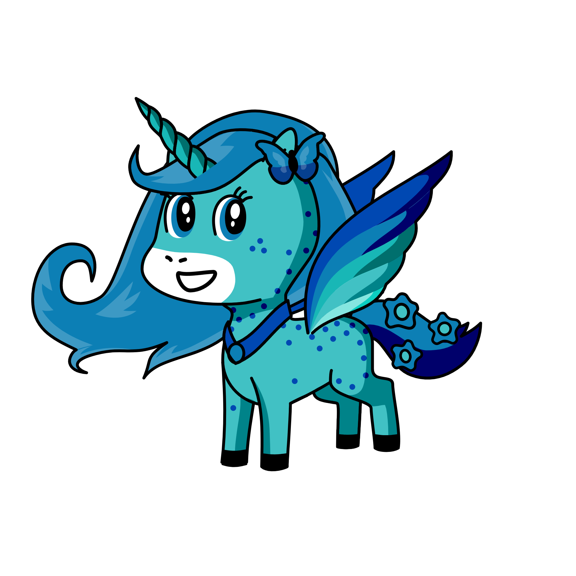 Snowflake, the unicorn