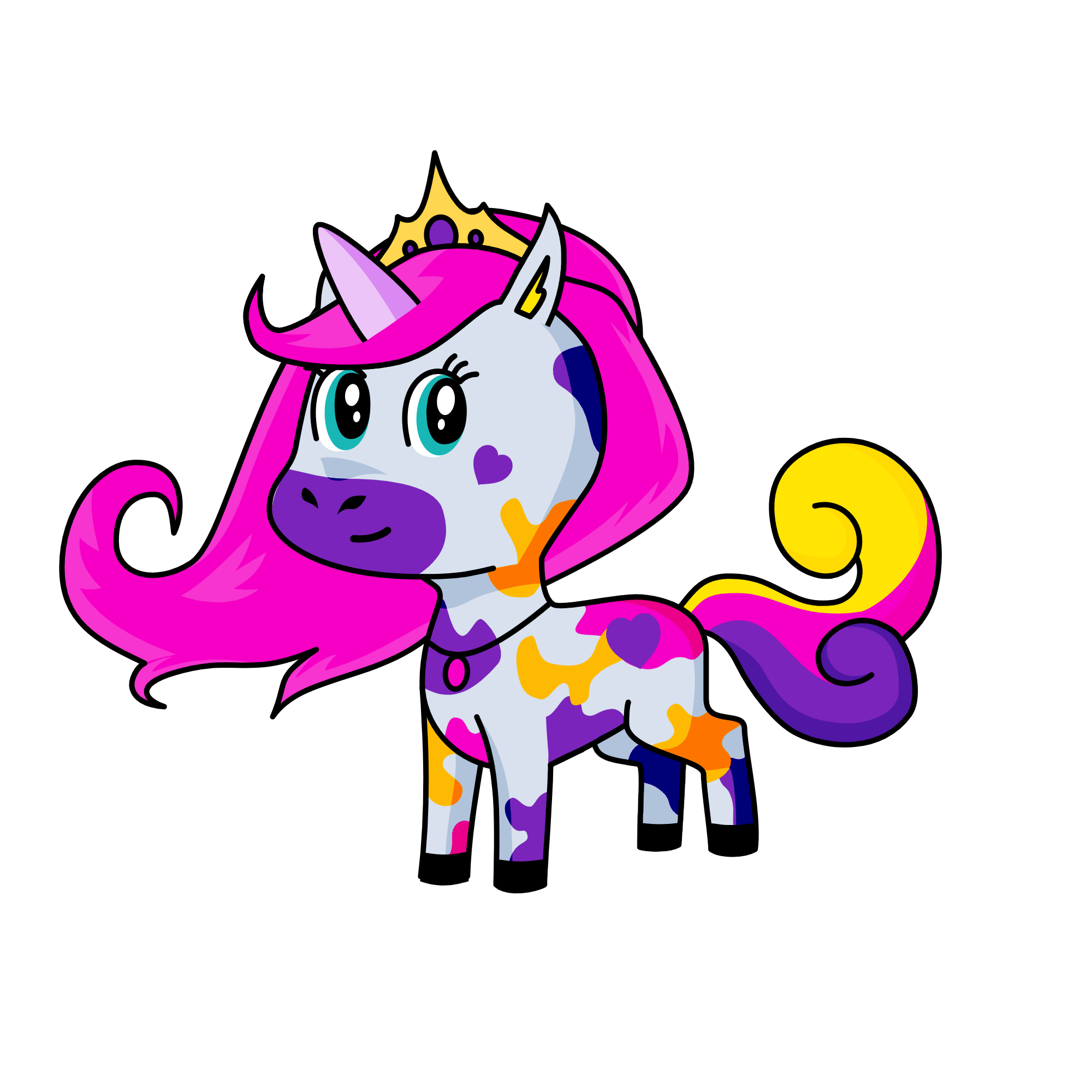 map, the unicorn