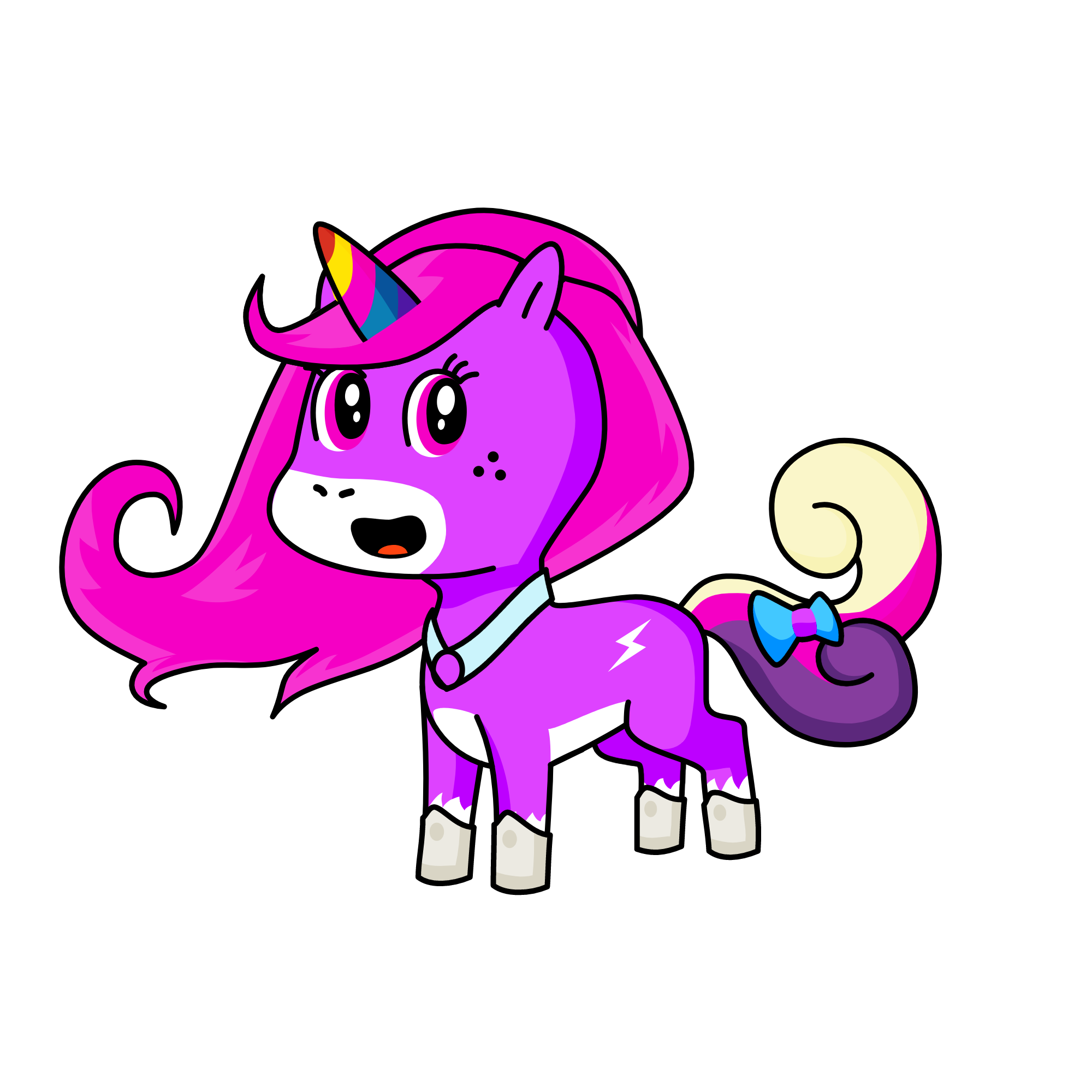 rosa, the unicorn