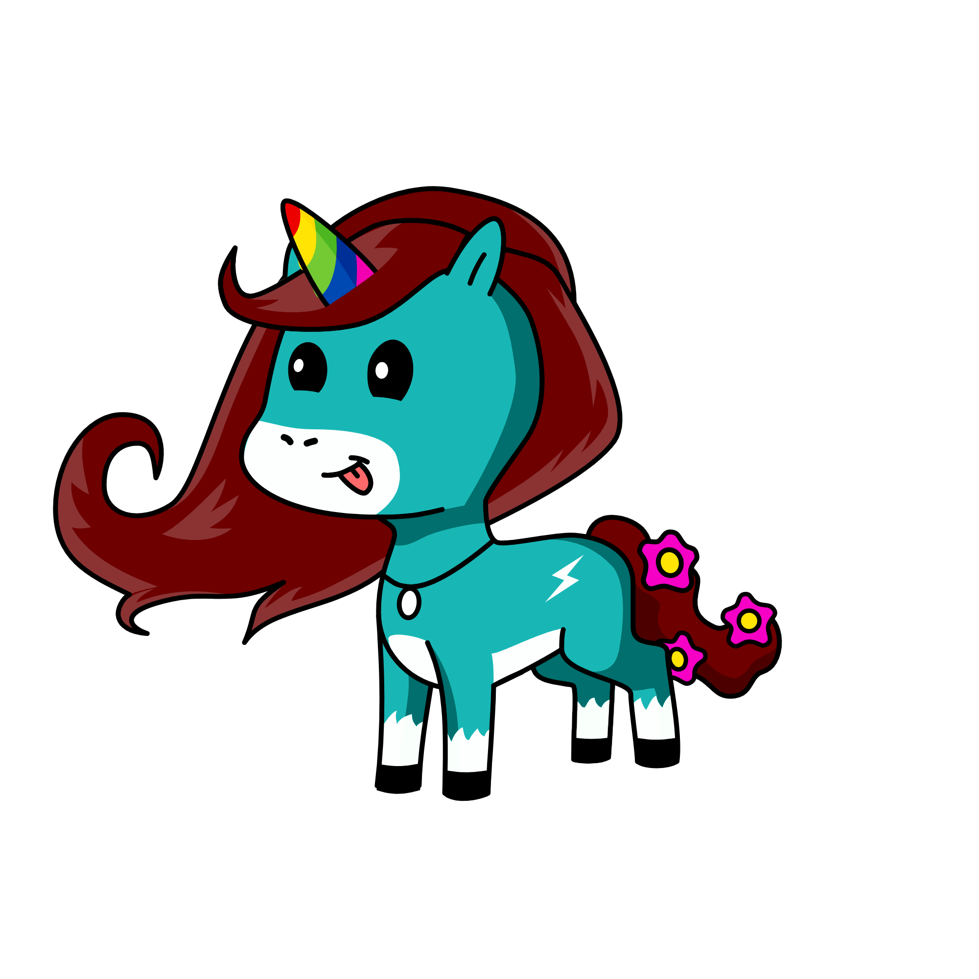 Mickeala, the unicorn