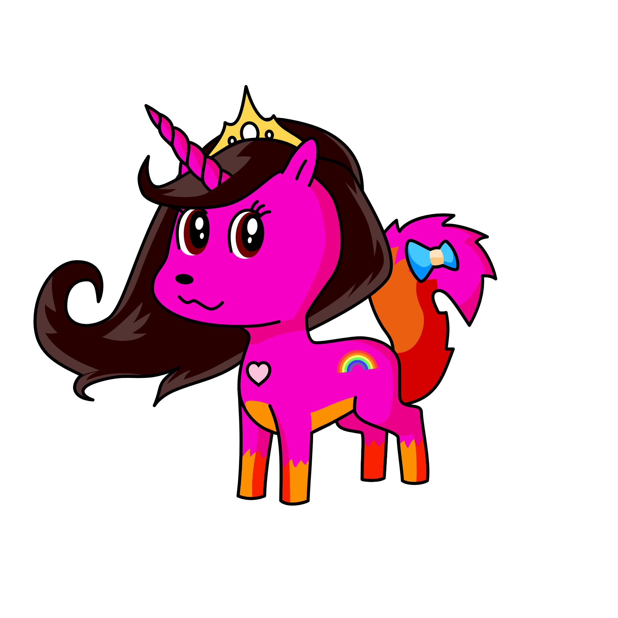 Aliyah, the unicorn