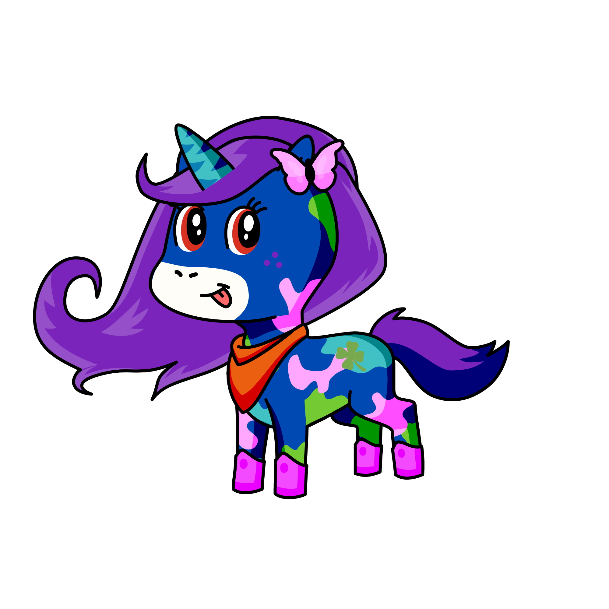 BoB, the unicorn