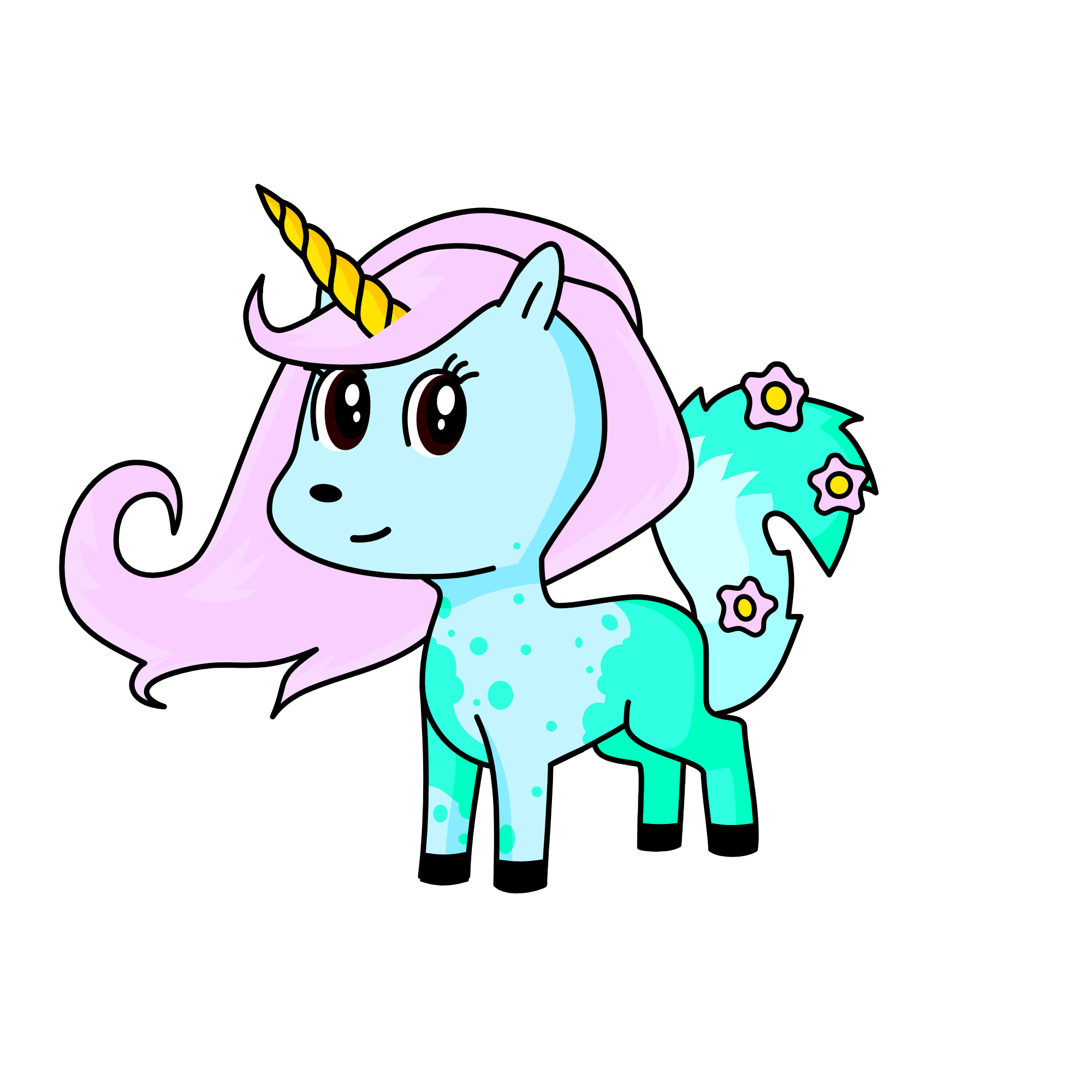 Cotton, the unicorn