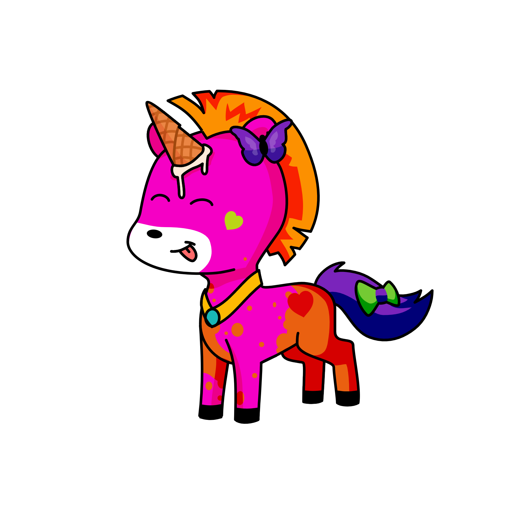 my first unicorn, the unicorn
