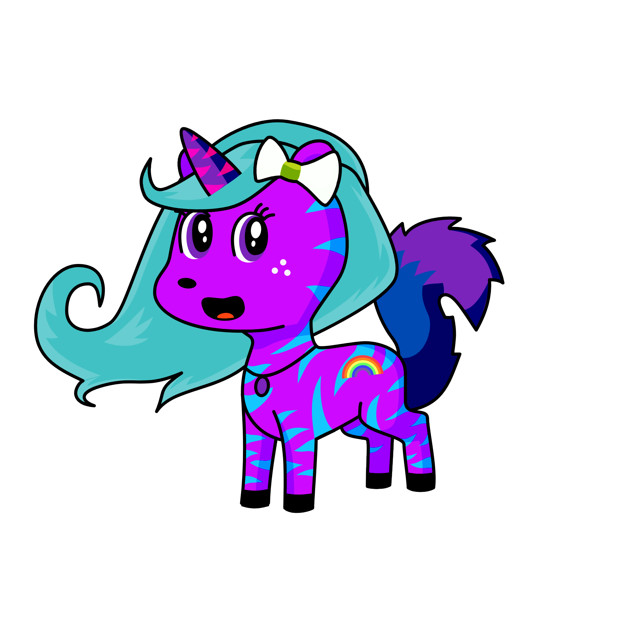 Rosicorn, the unicorn