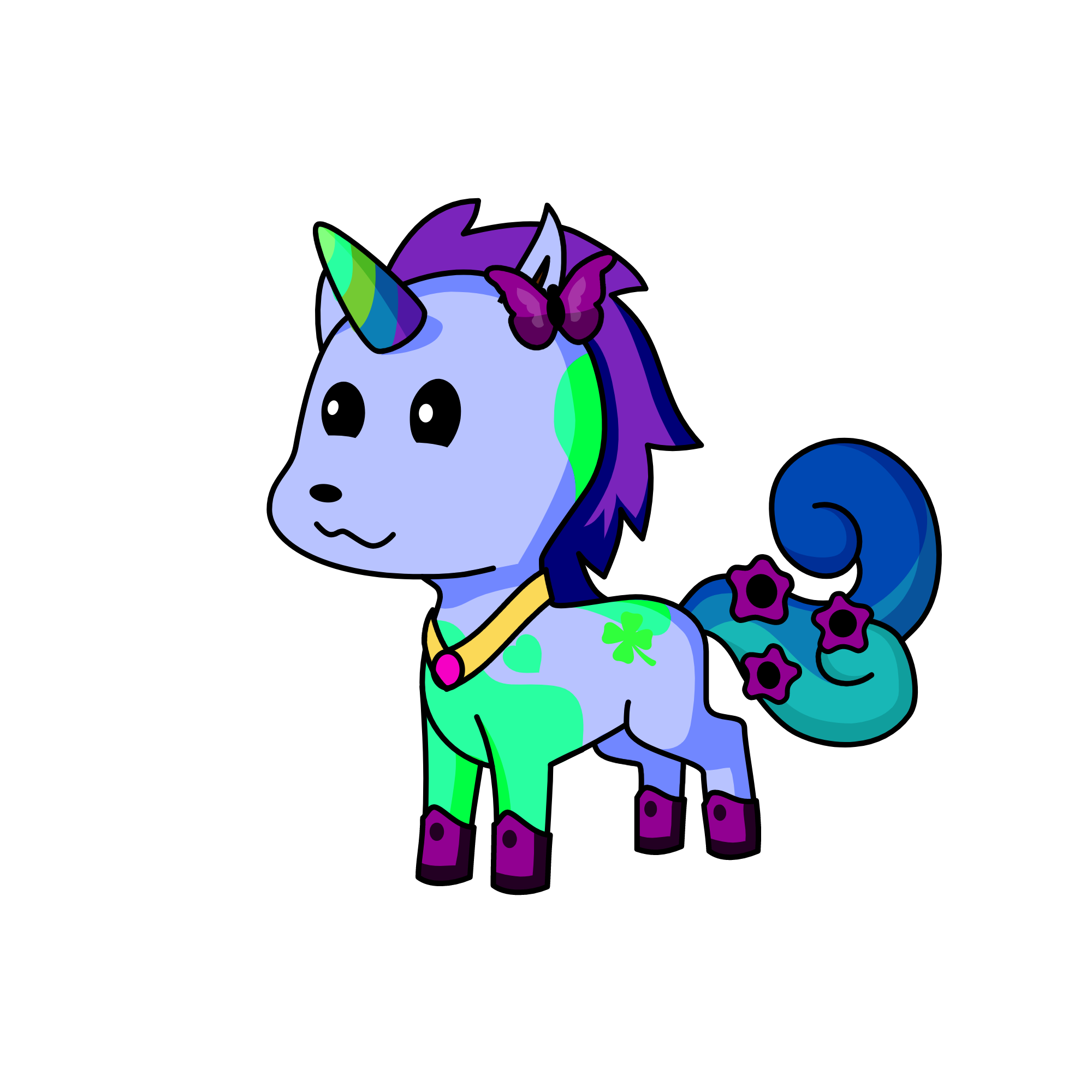 Phoenix Goldentail, the unicorn