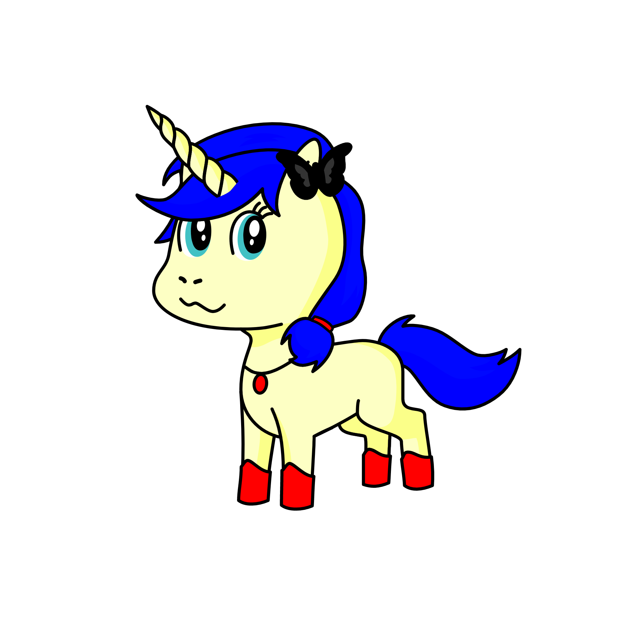 LadyBug, the unicorn