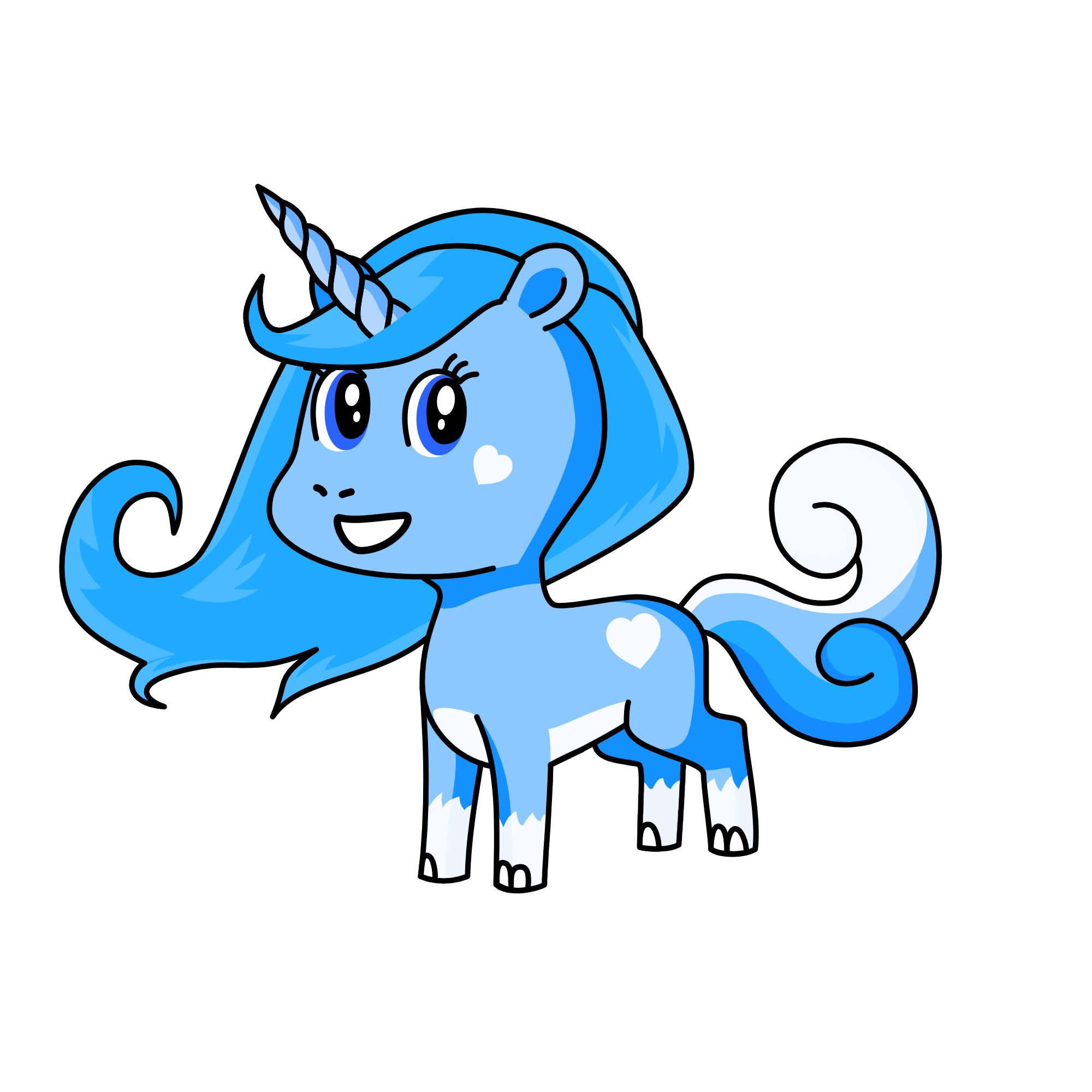 Rain, the unicorn