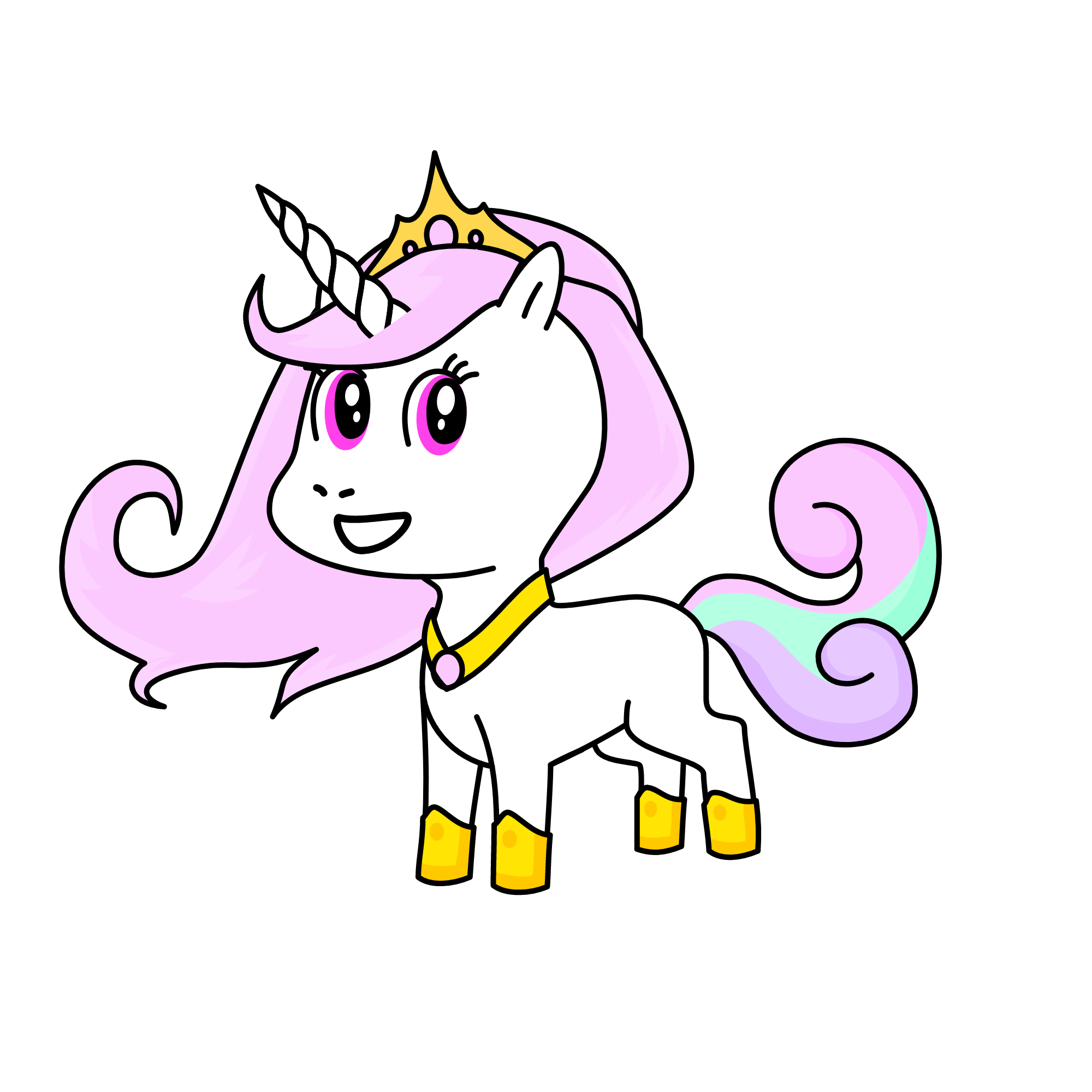 Princess Celestia, the unicorn
