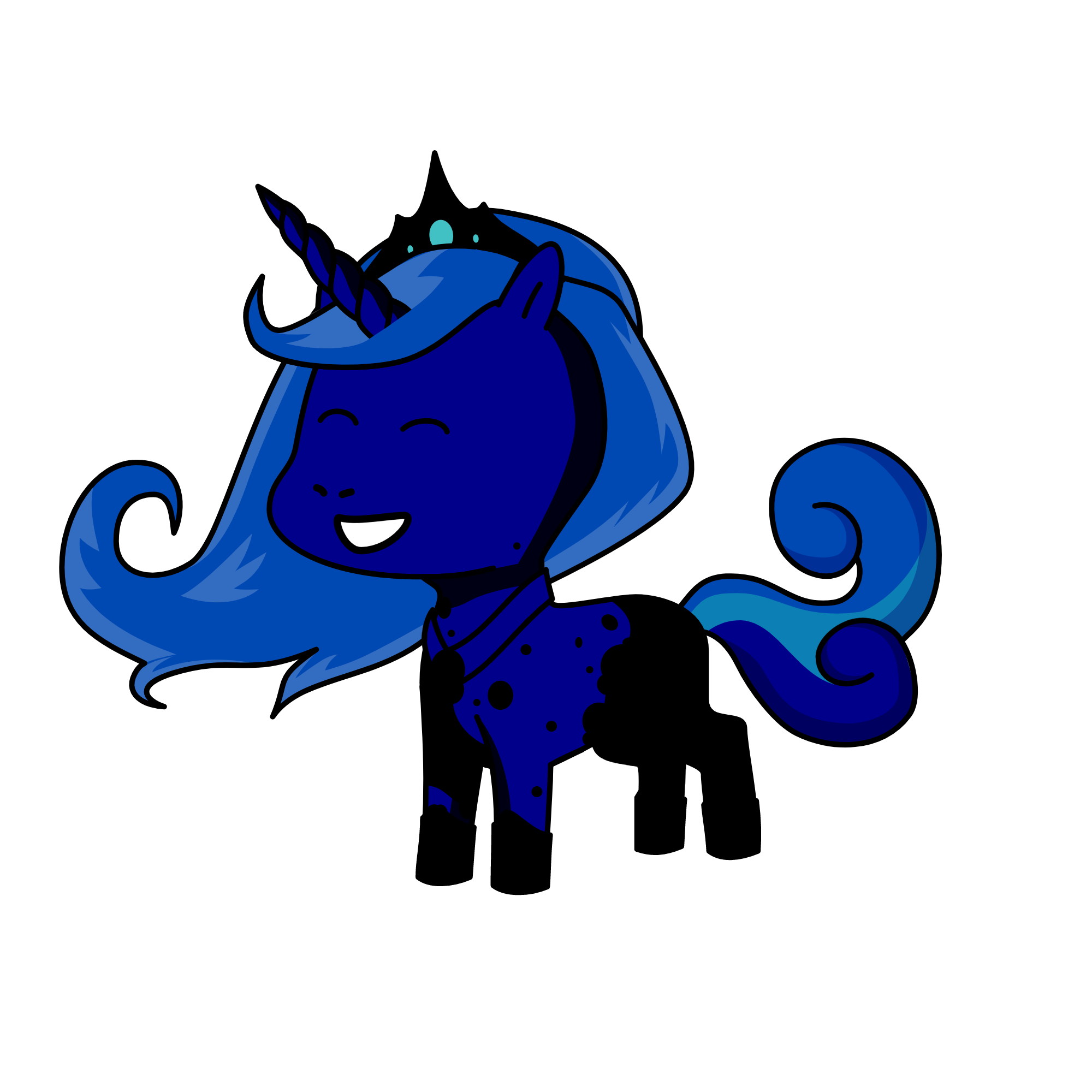 Luna, the unicorn