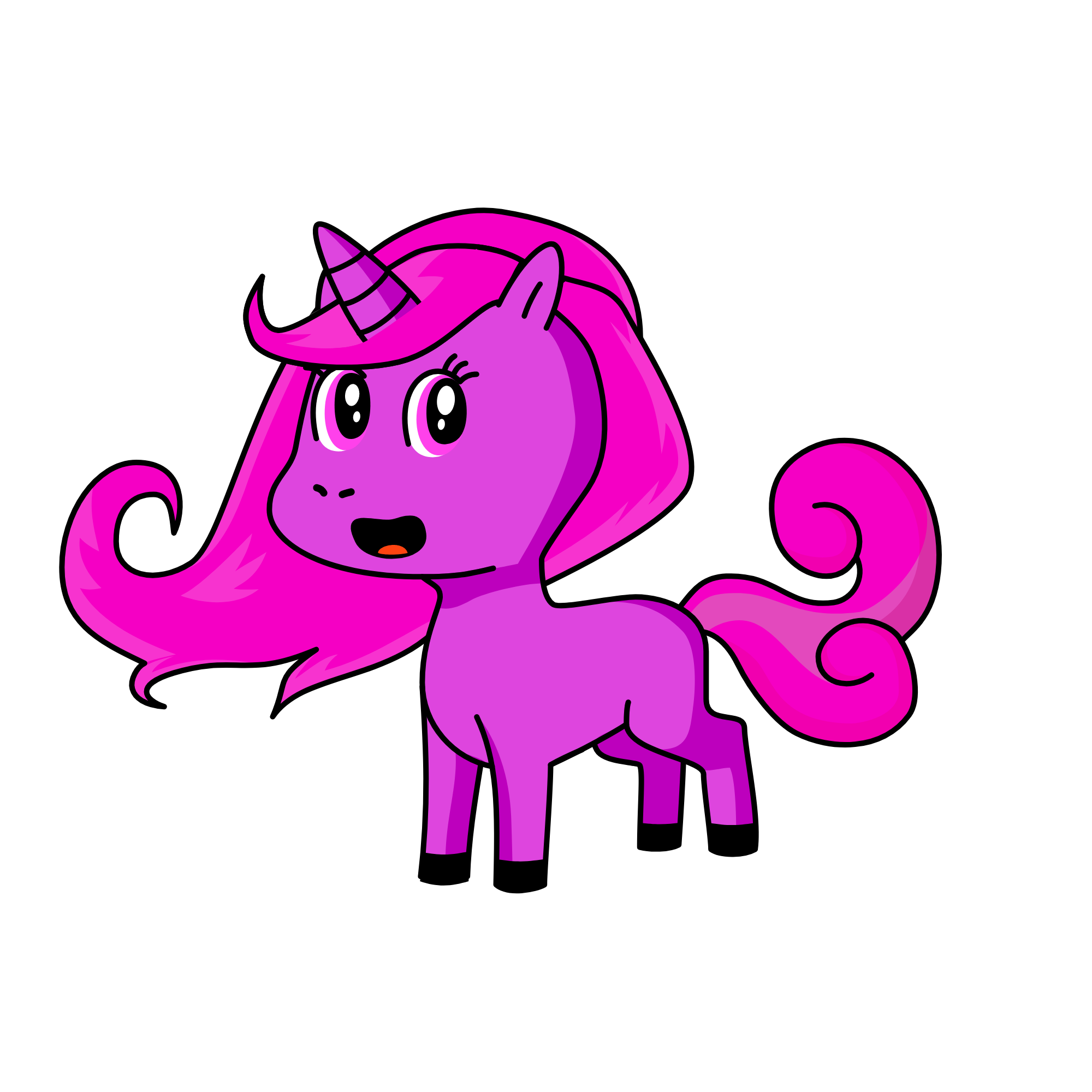 Pinkie Pie, the unicorn