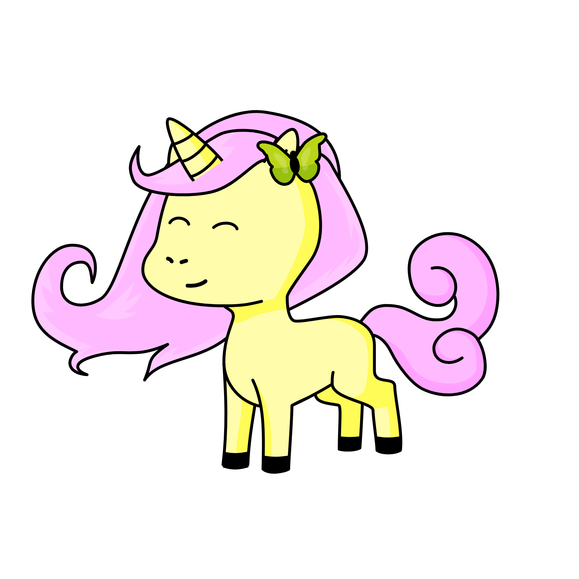 Fluttershy, the unicorn