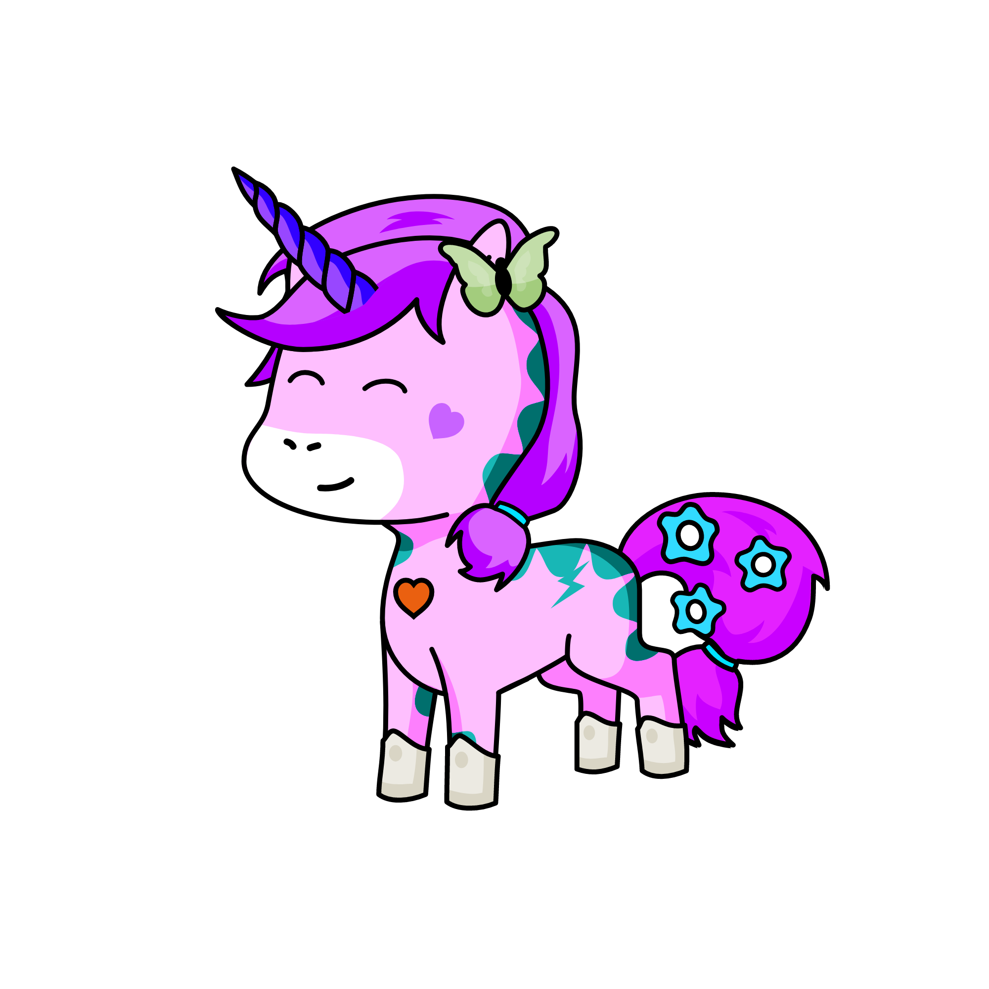 rrallos de flores, the unicorn