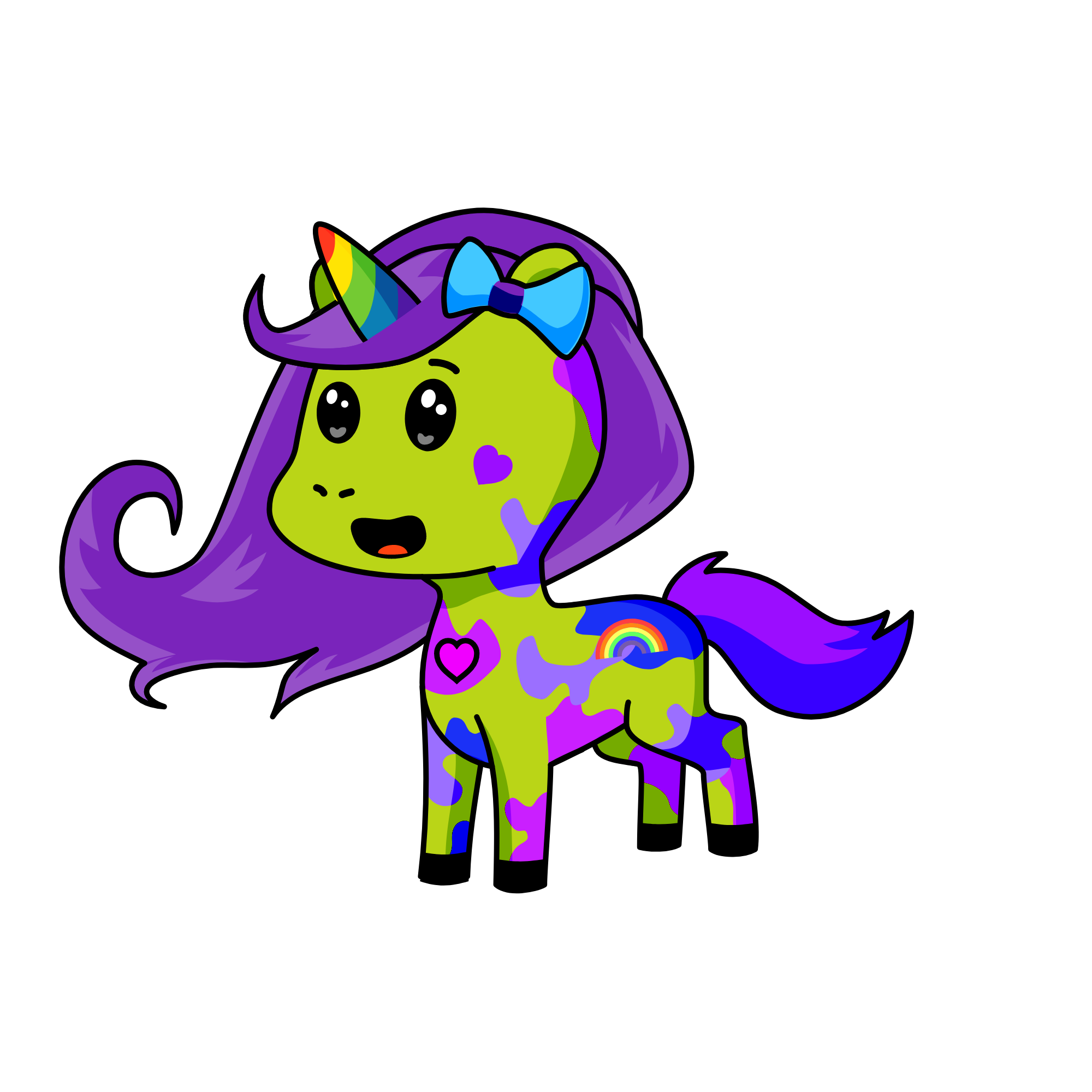 marshmallow dream, the unicorn