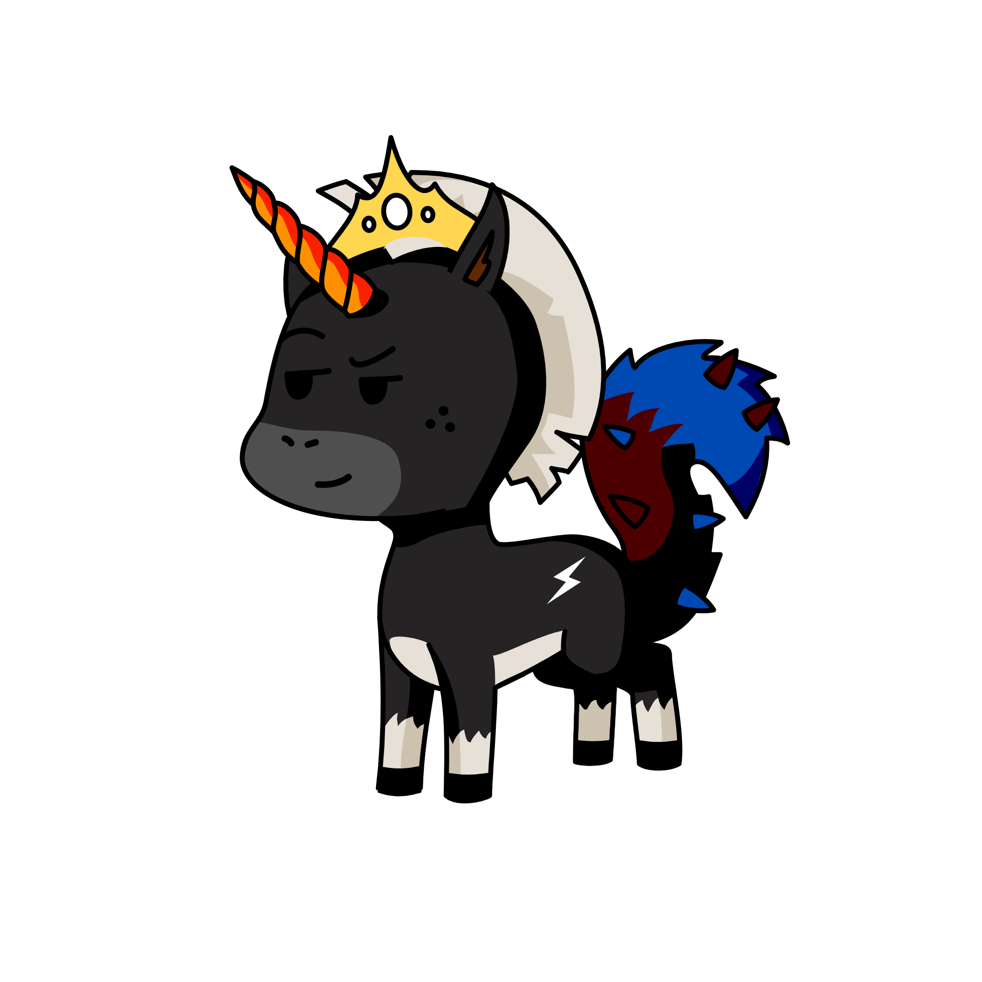 Prince Stonecold, the unicorn