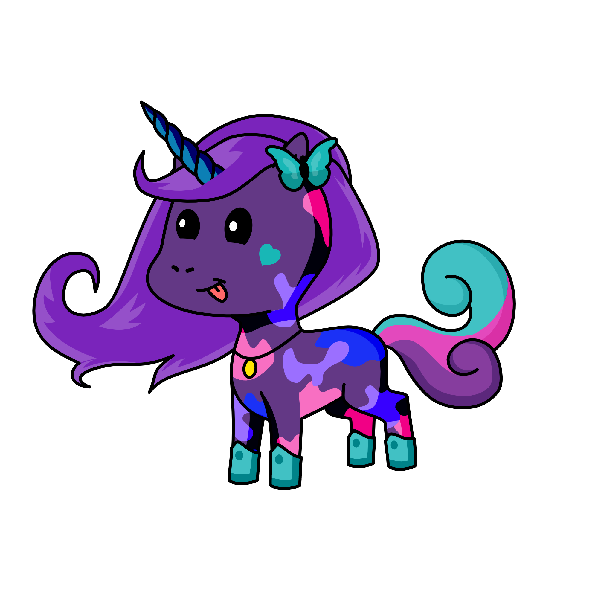 Luna the Nightpony, the unicorn