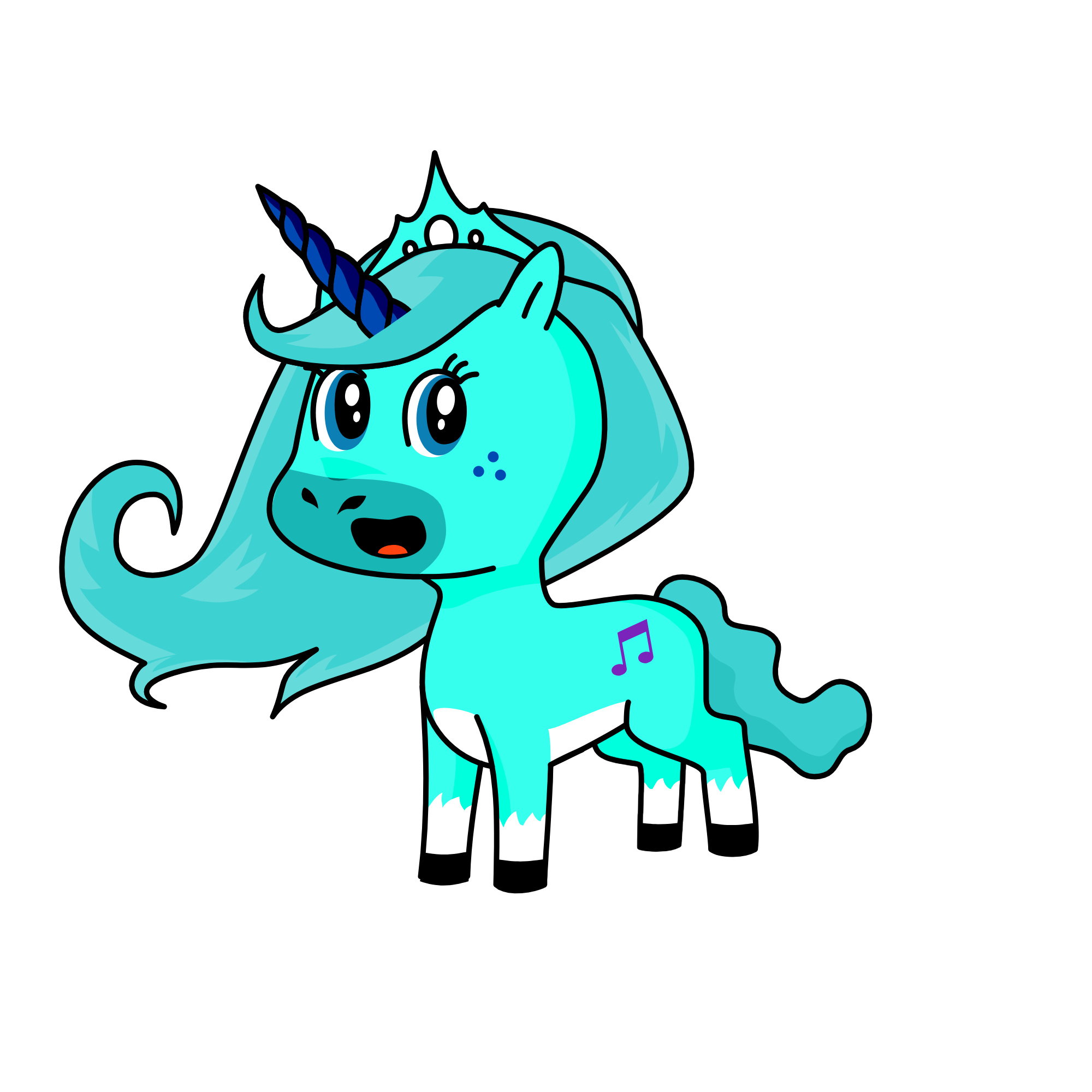 Princess Sky, the unicorn