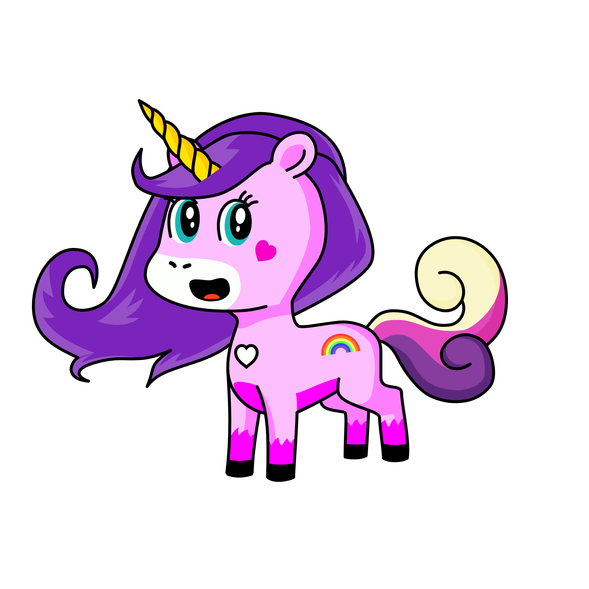 Funicorn, the unicorn