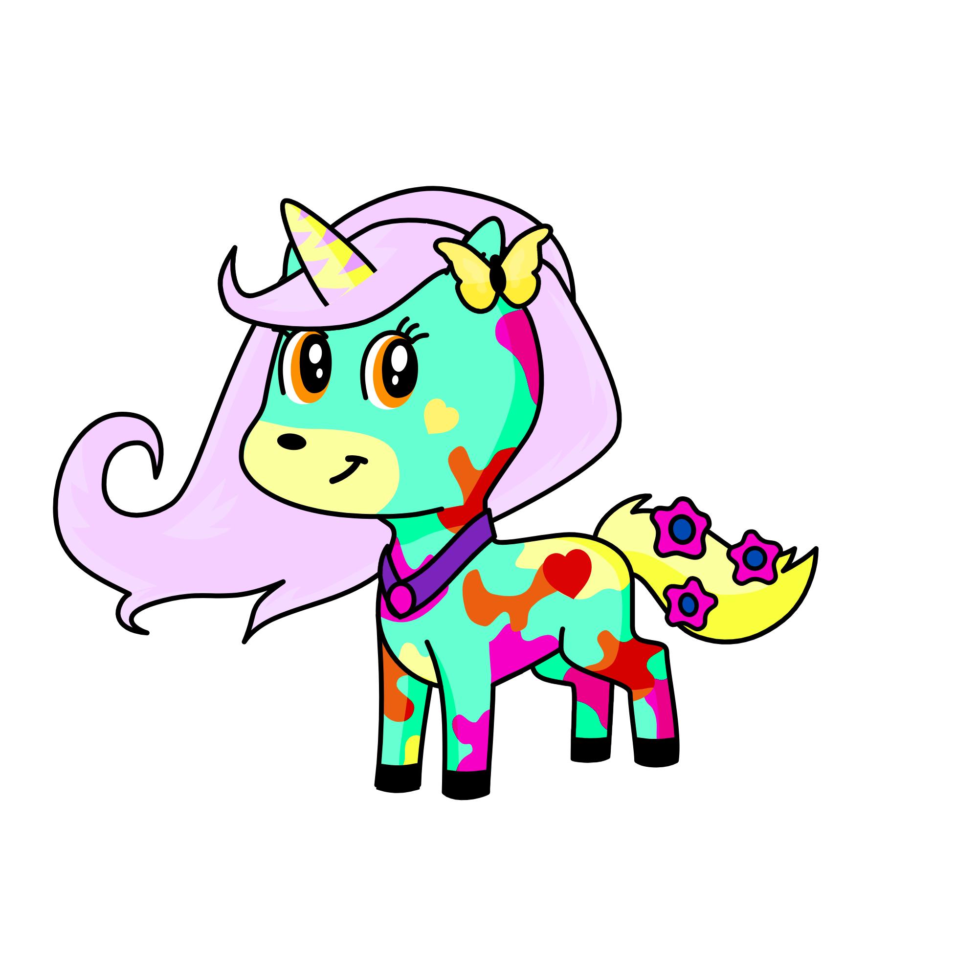 Liscia, the unicorn