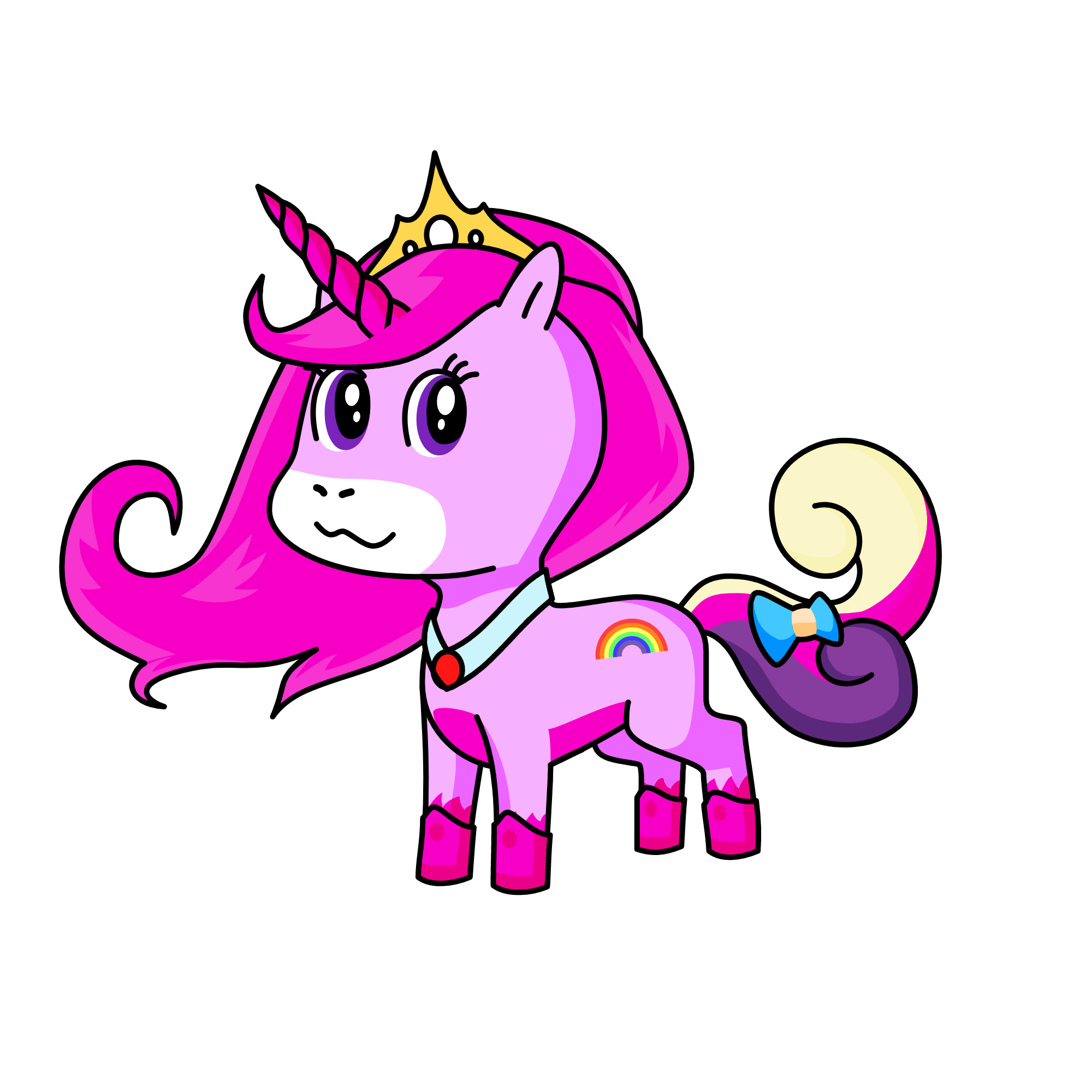 rainbow, the unicorn