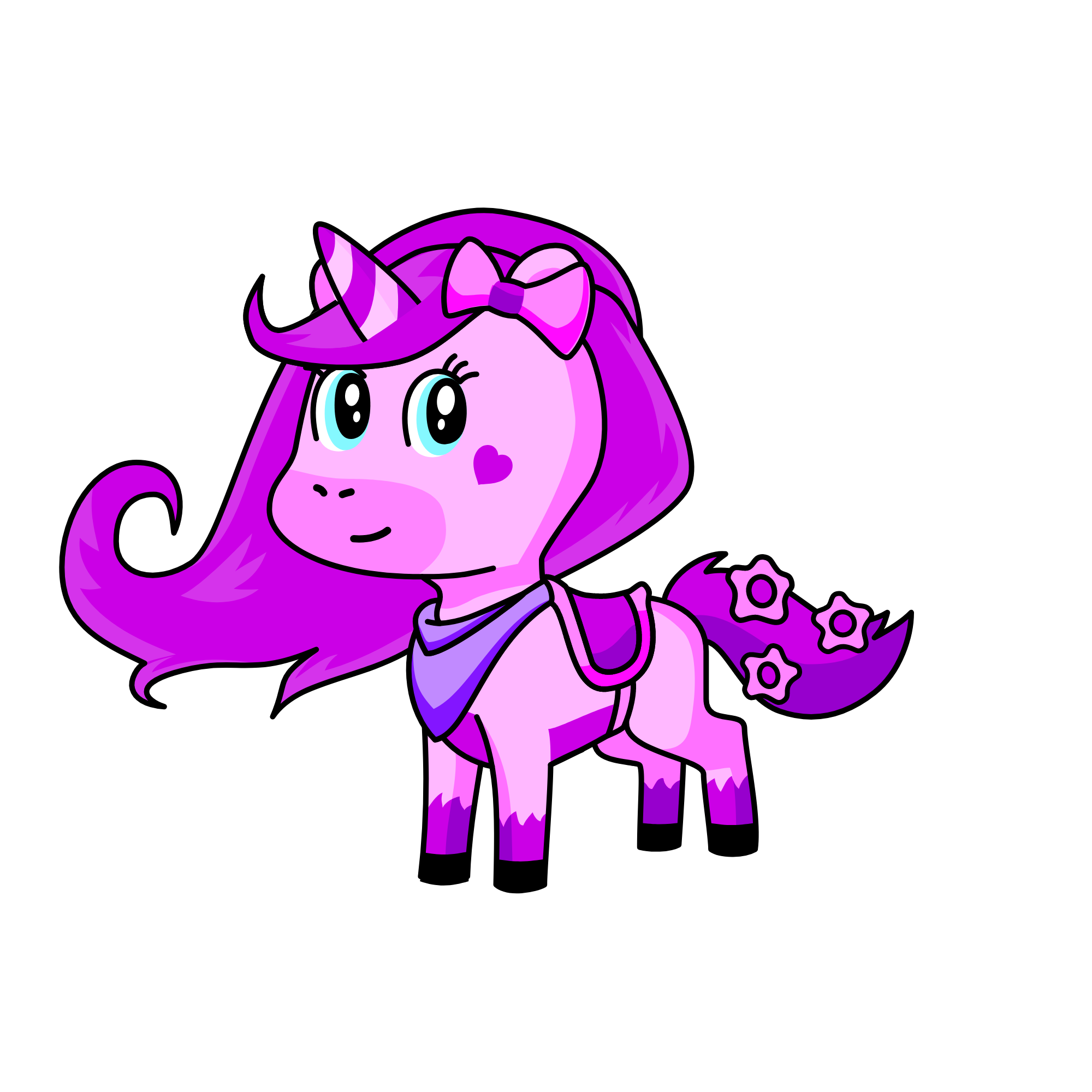 Lovely, the unicorn