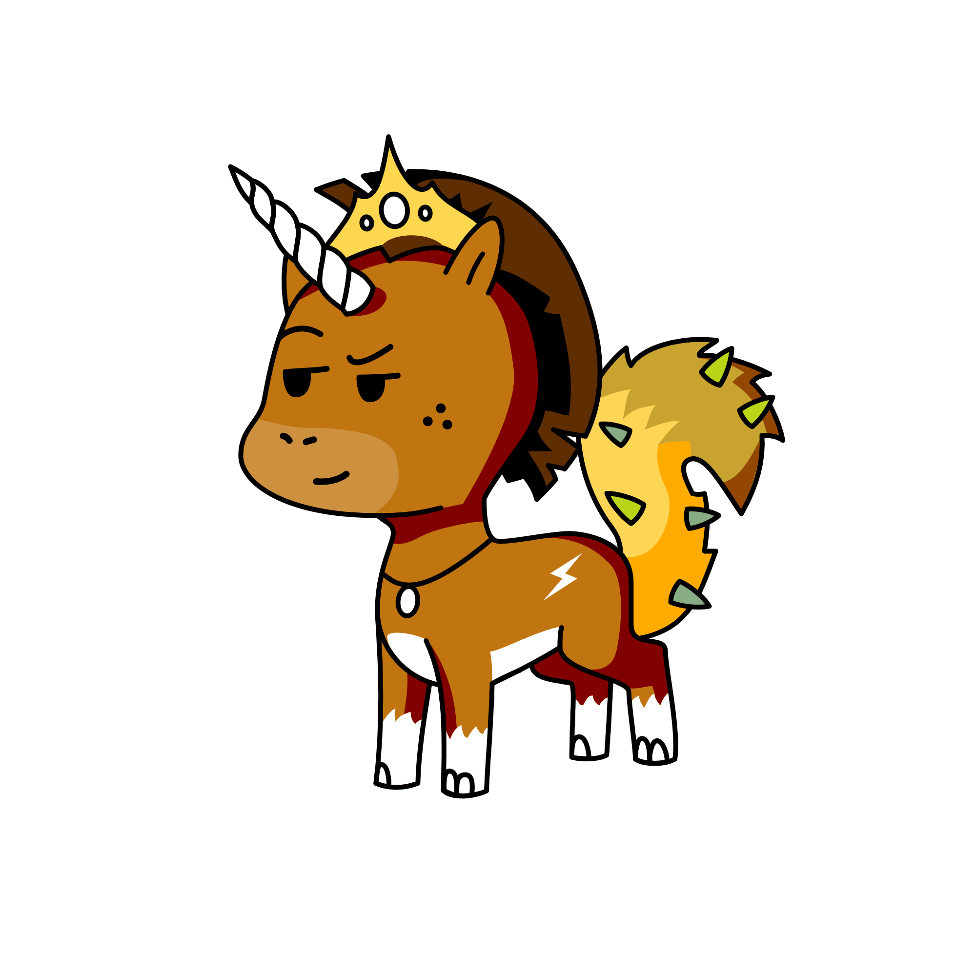 Prince Nature, the unicorn