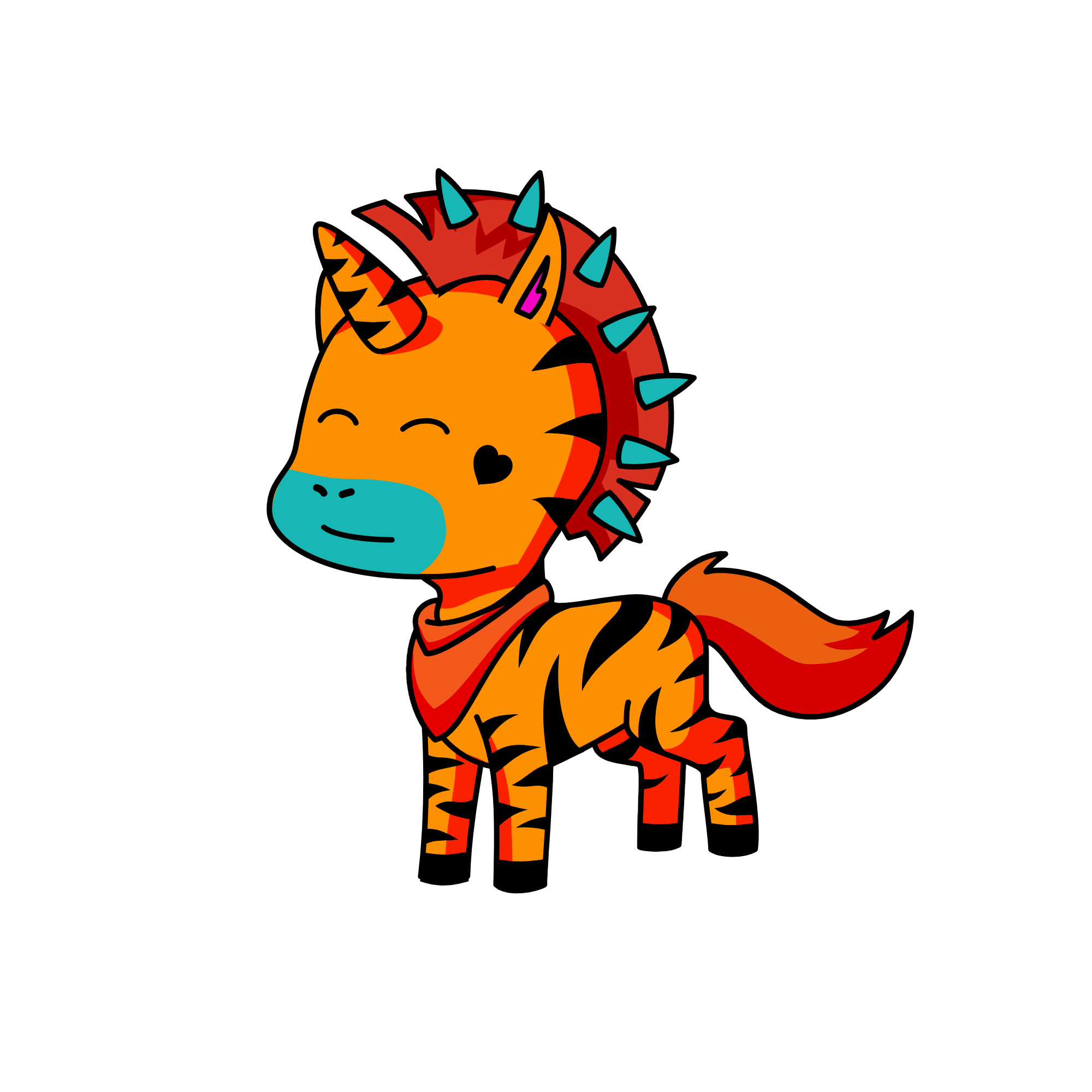 Pony unicorn, the unicorn