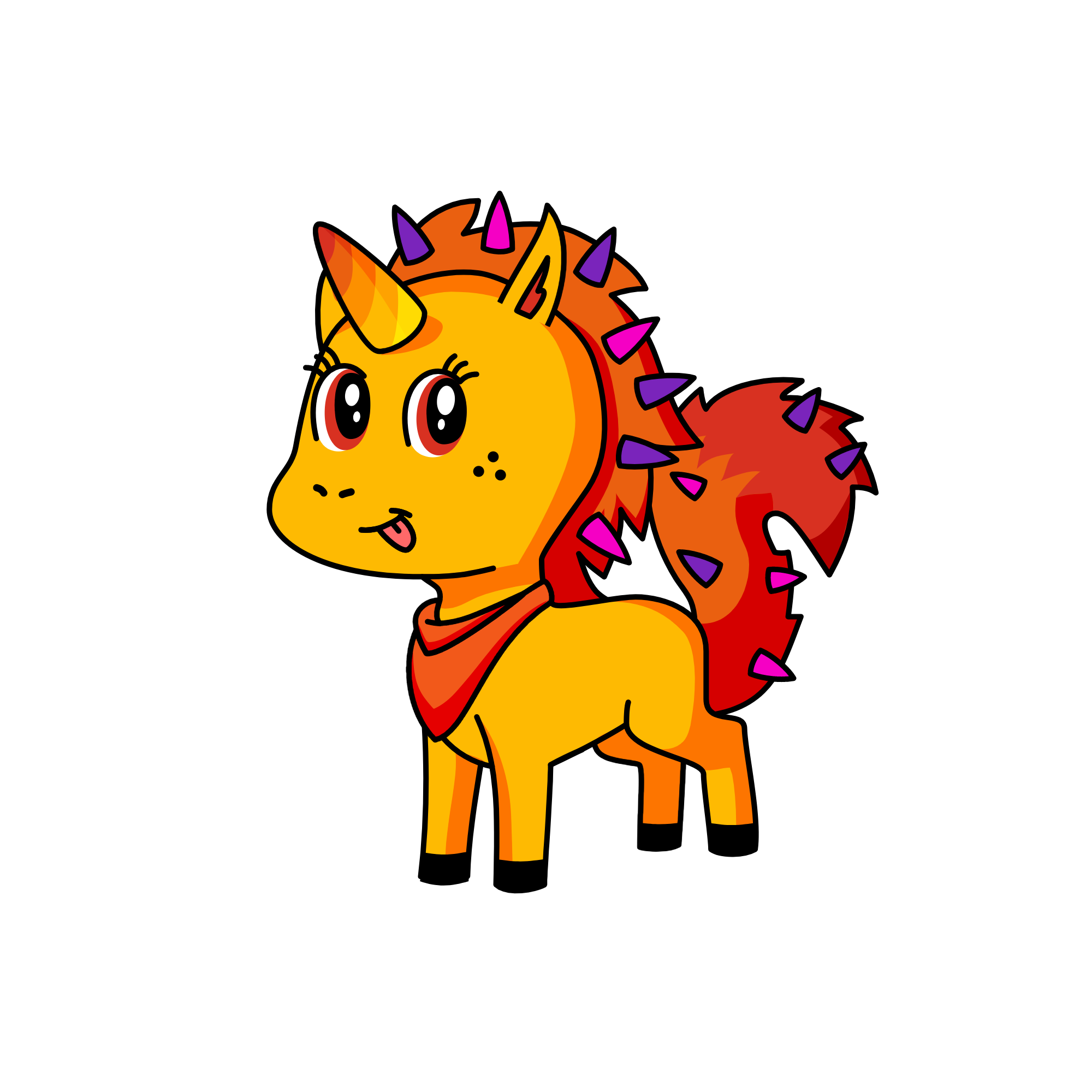Unicórnio raposa, the unicorn
