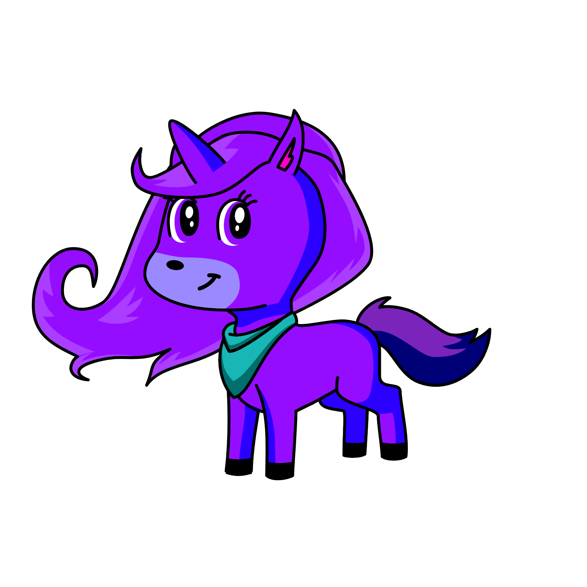 LILLY, the unicorn