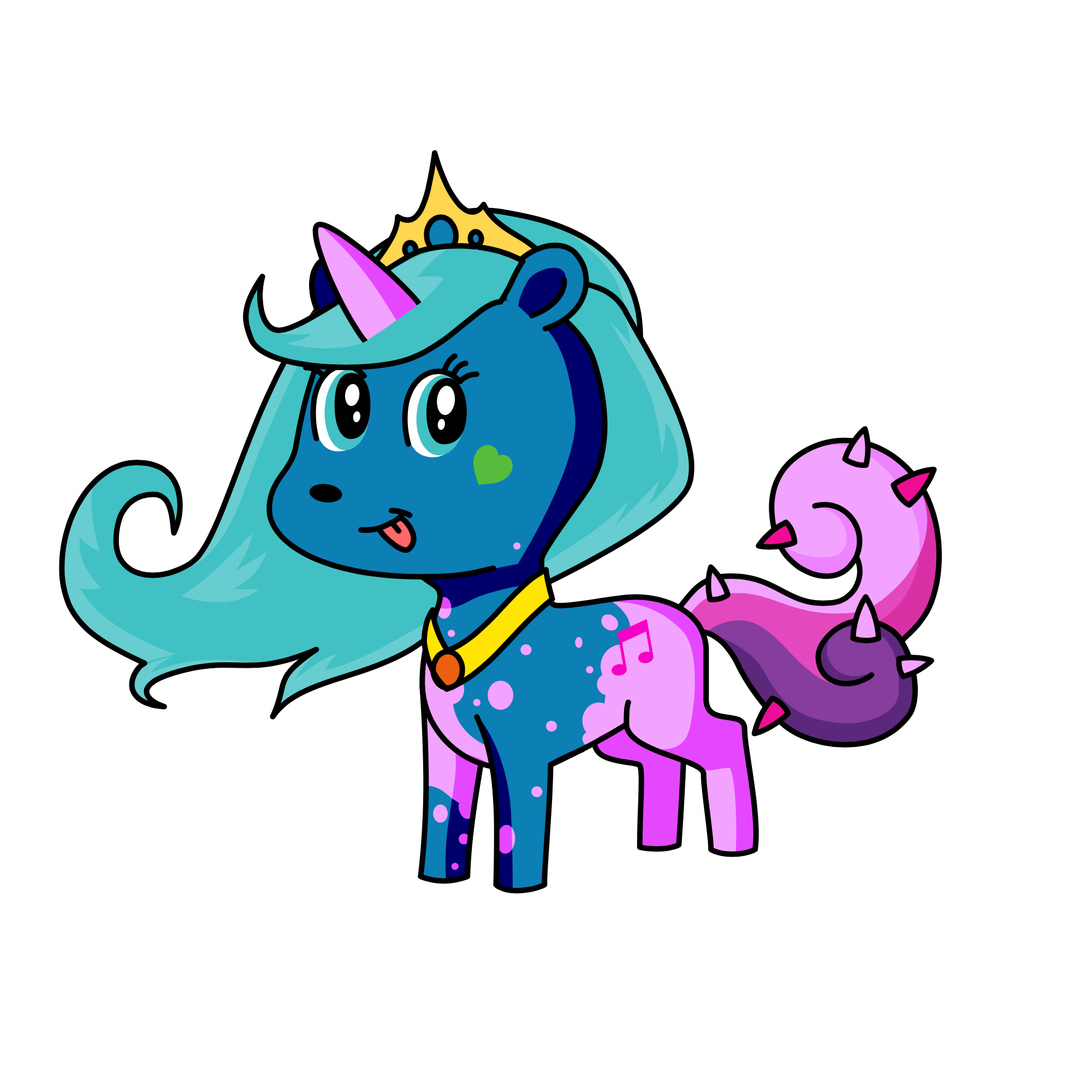unfortunate uni, the unicorn