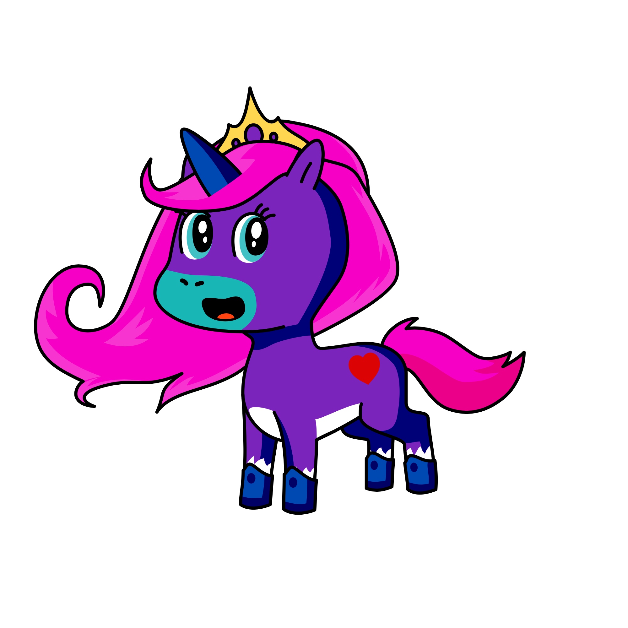 Popstarcorn, the unicorn