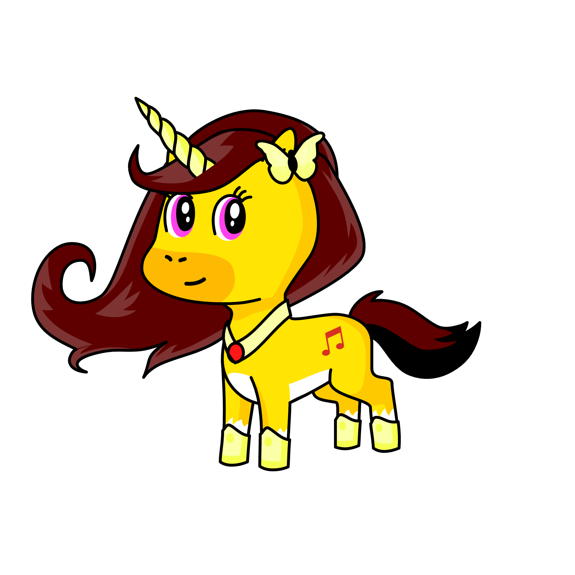 summer bright, the unicorn