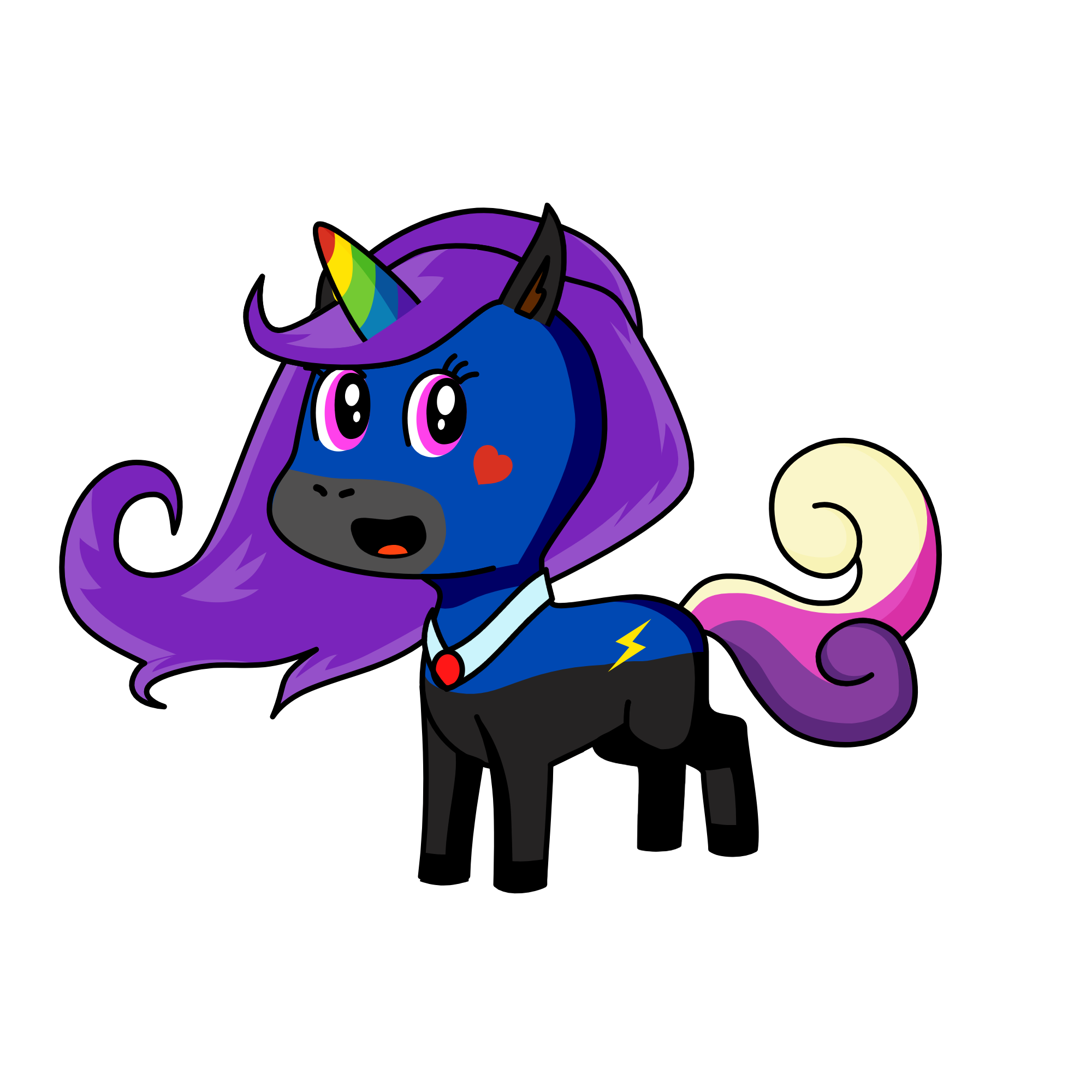 raliegh, the unicorn