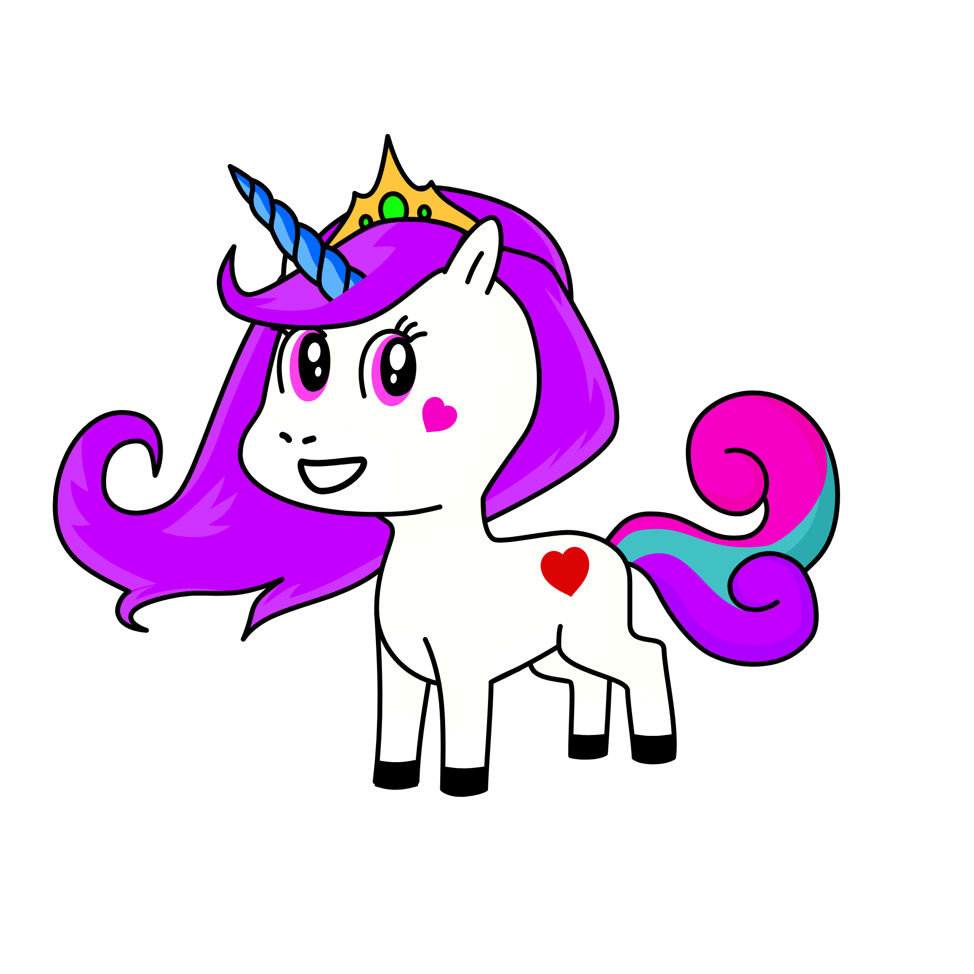 Rubi, the unicorn