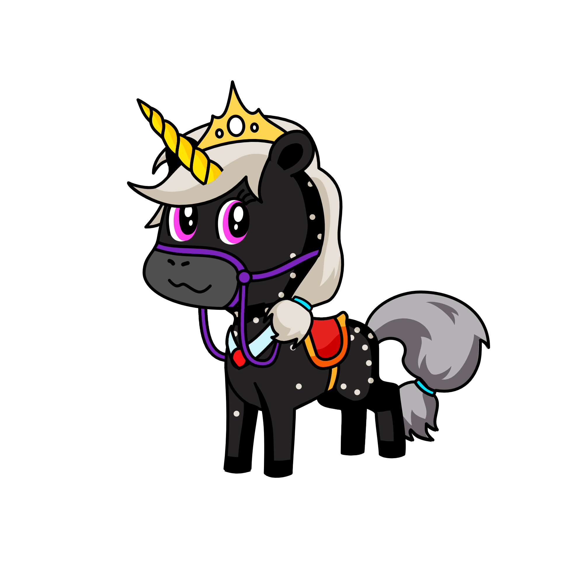 Midnightshades, the unicorn