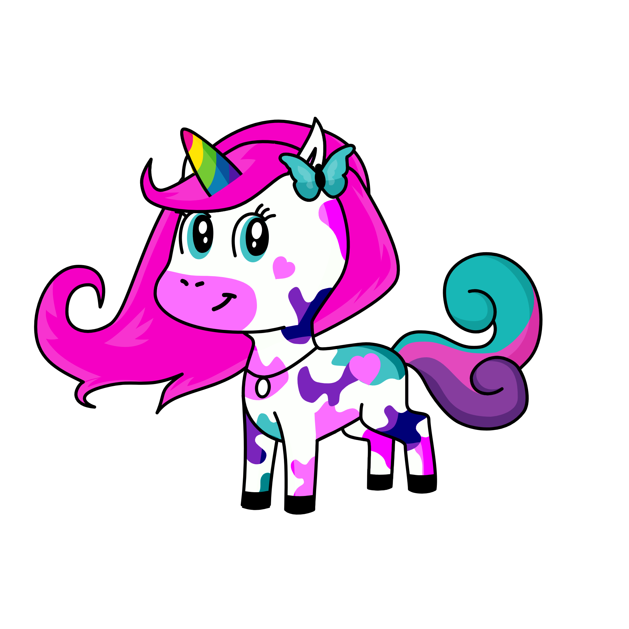 Weronika the unicorn, the unicorn