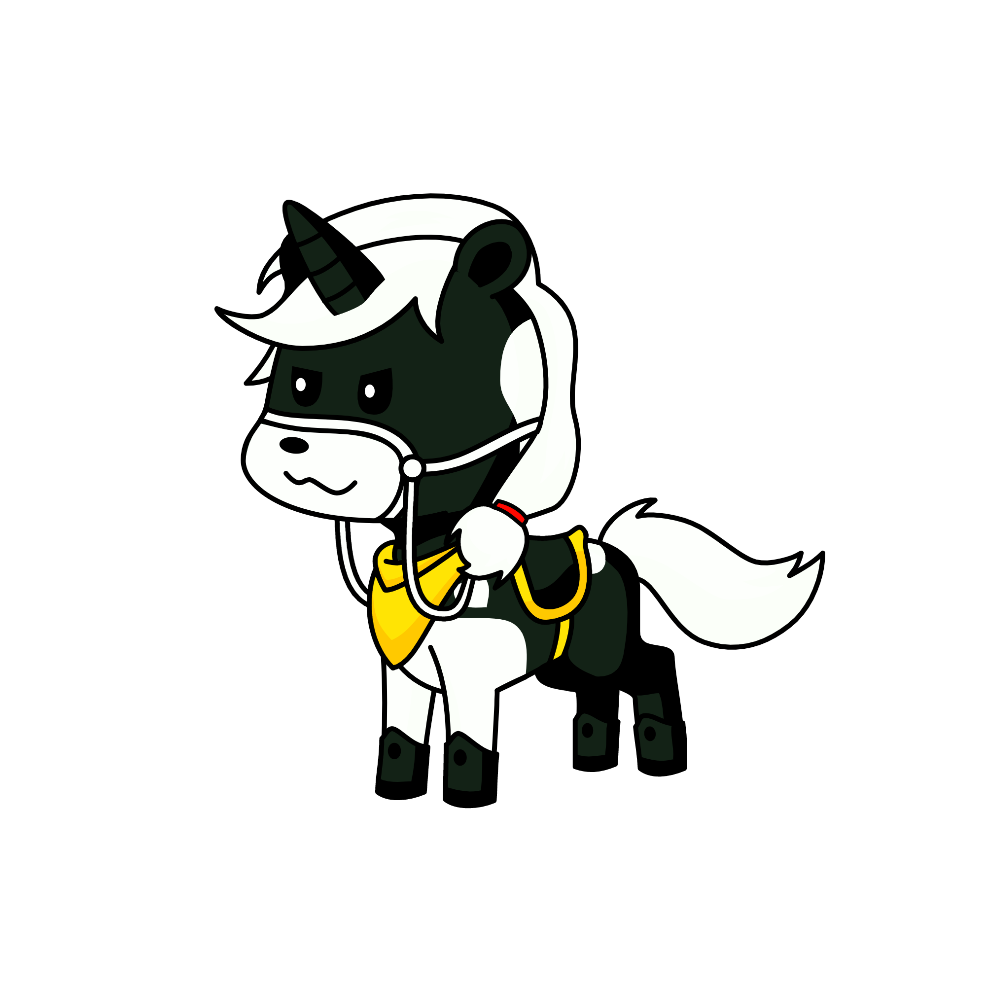 Midnight, the unicorn