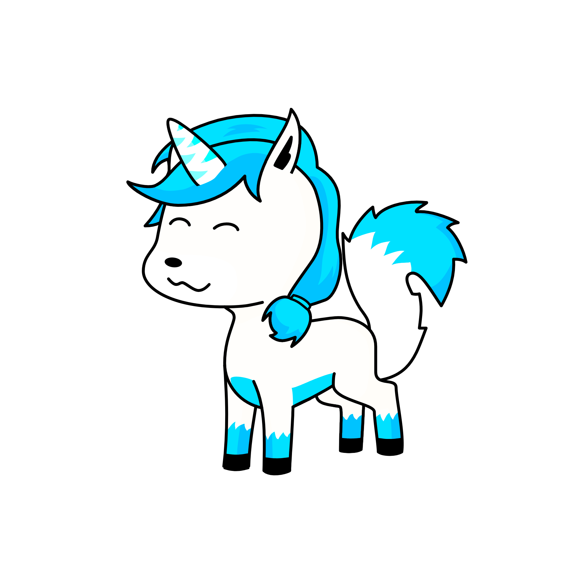 Snowy, the unicorn