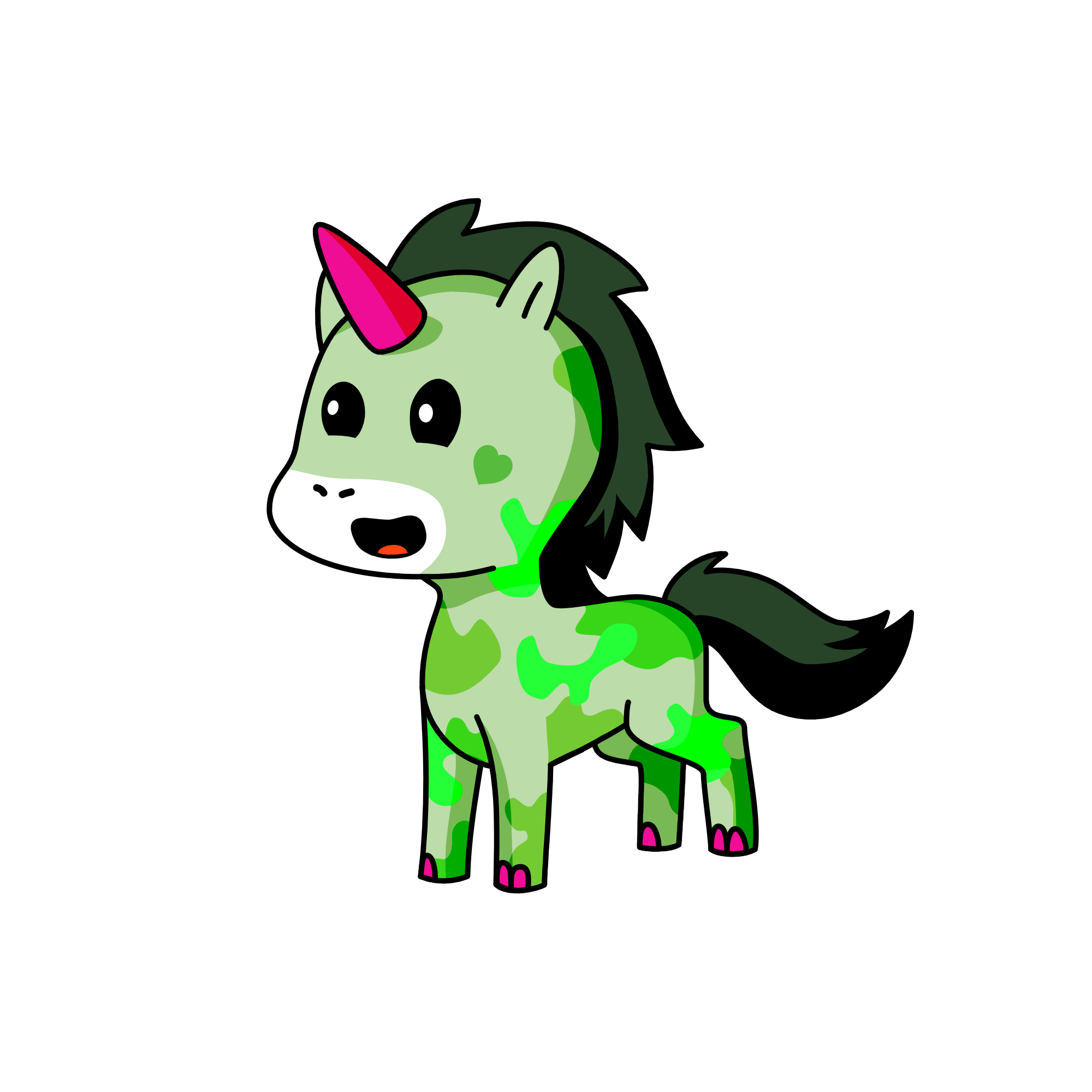 Ivy, the unicorn