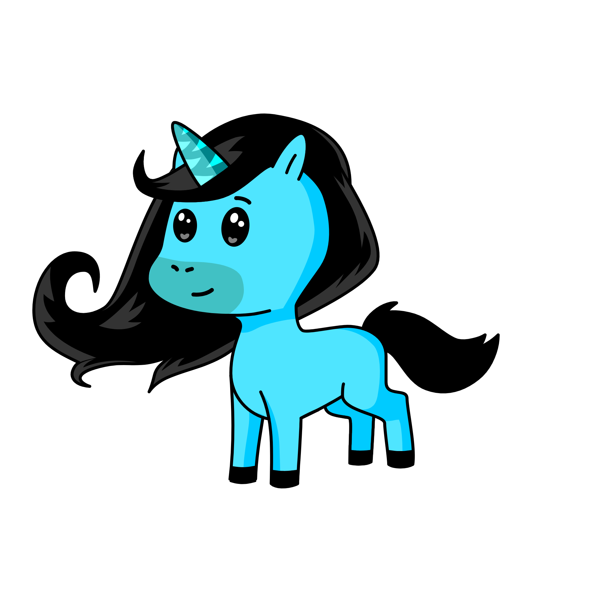 Snowygirl, the unicorn