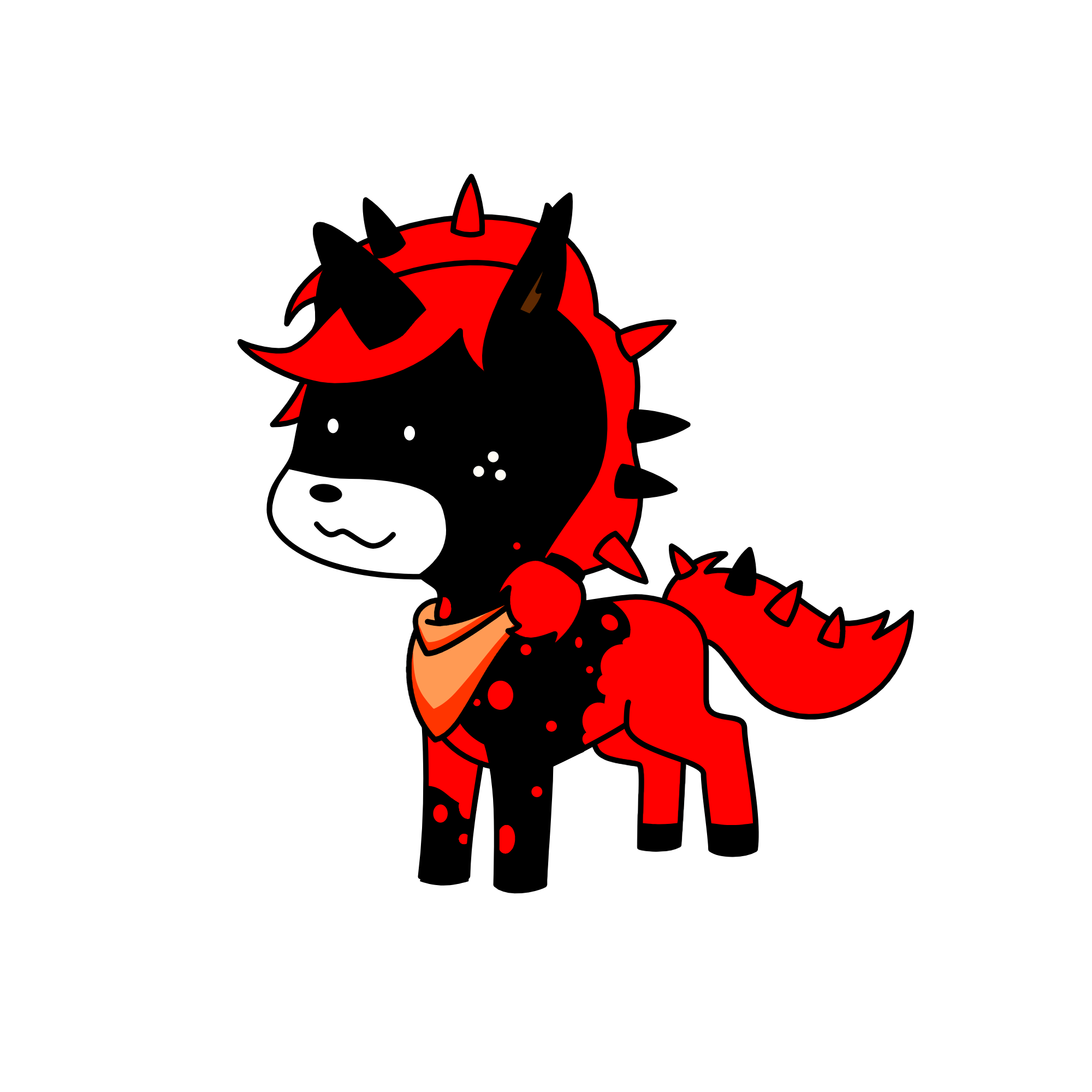Demon, the unicorn