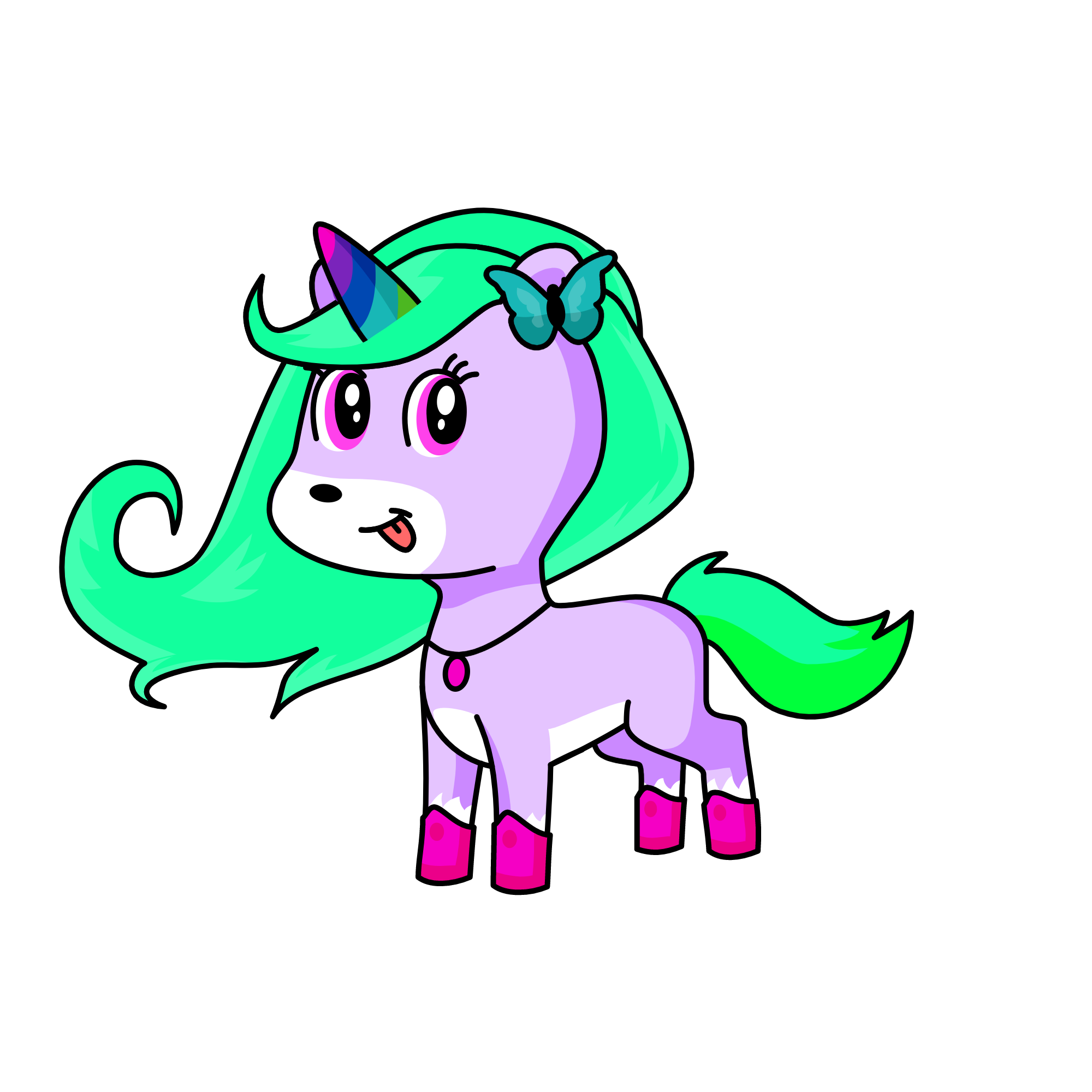 cutecorn, the unicorn