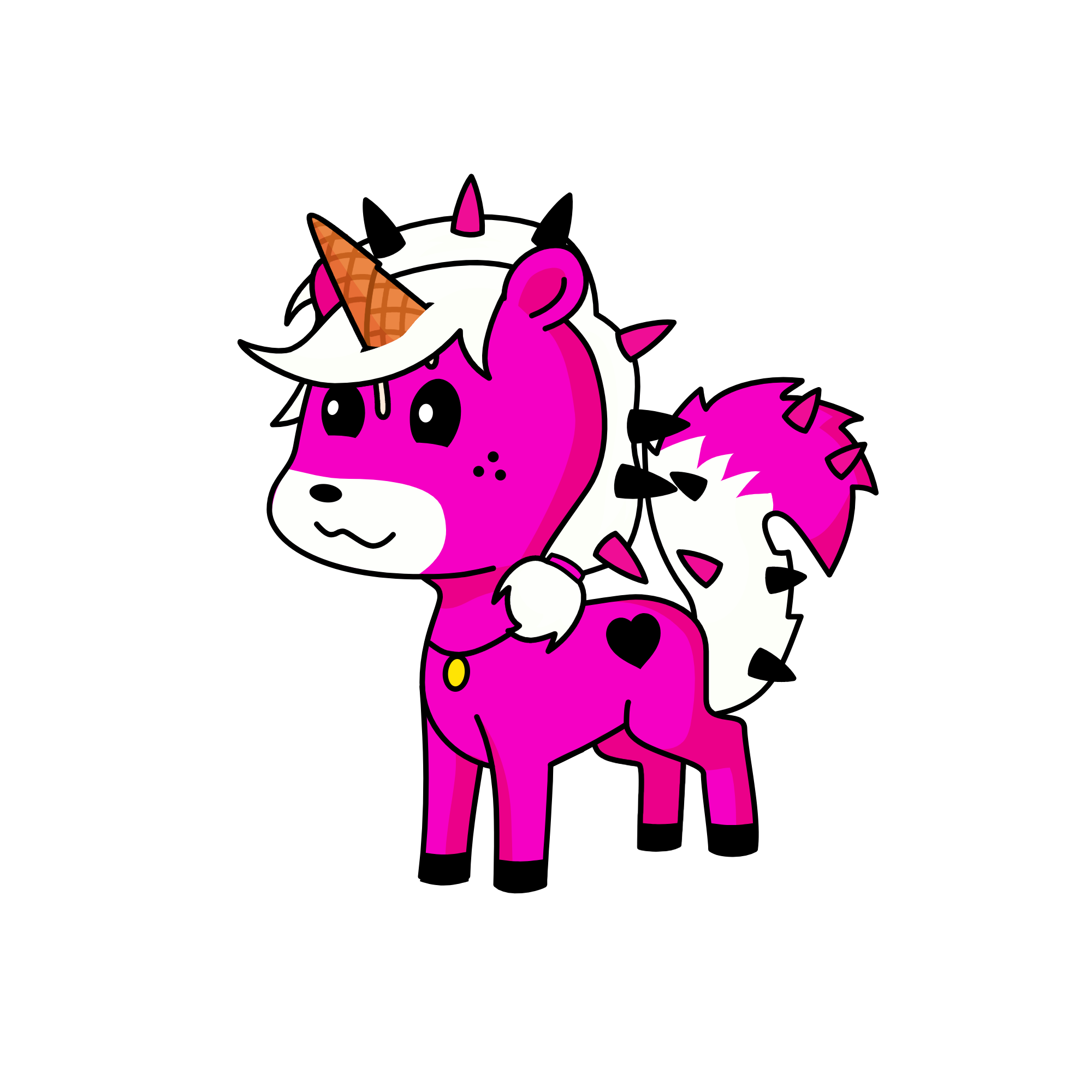 Cake, the unicorn