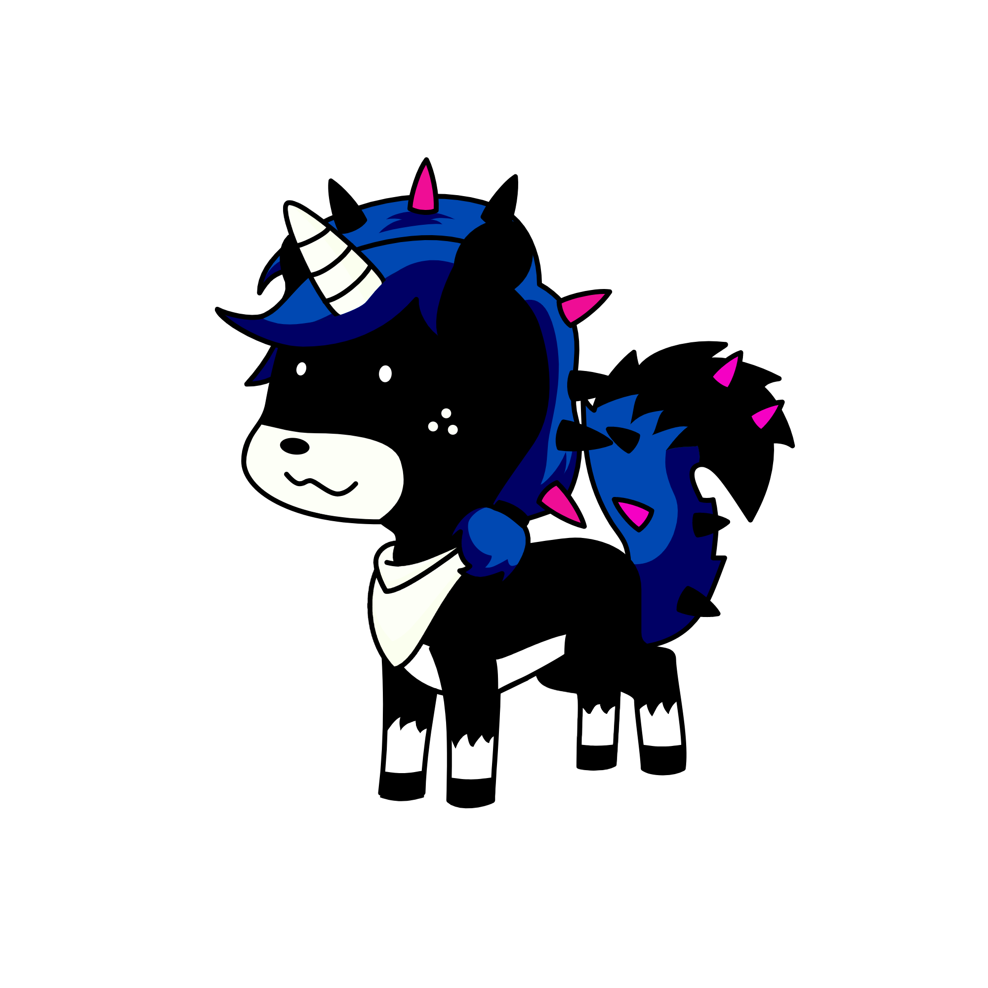 Dark, the unicorn
