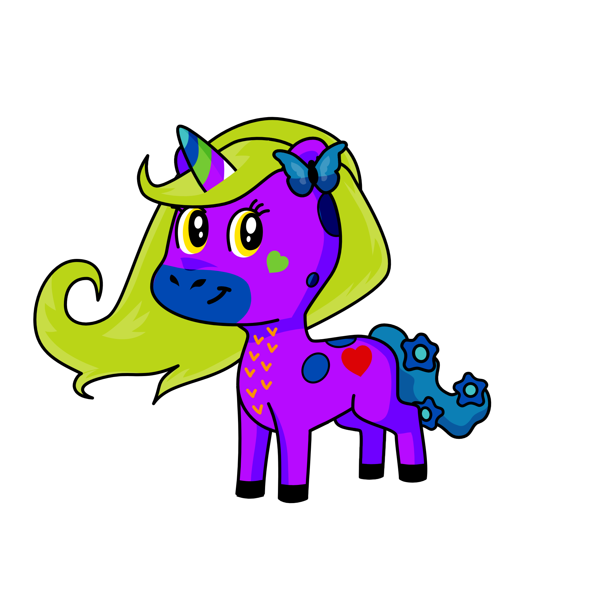lily, the unicorn